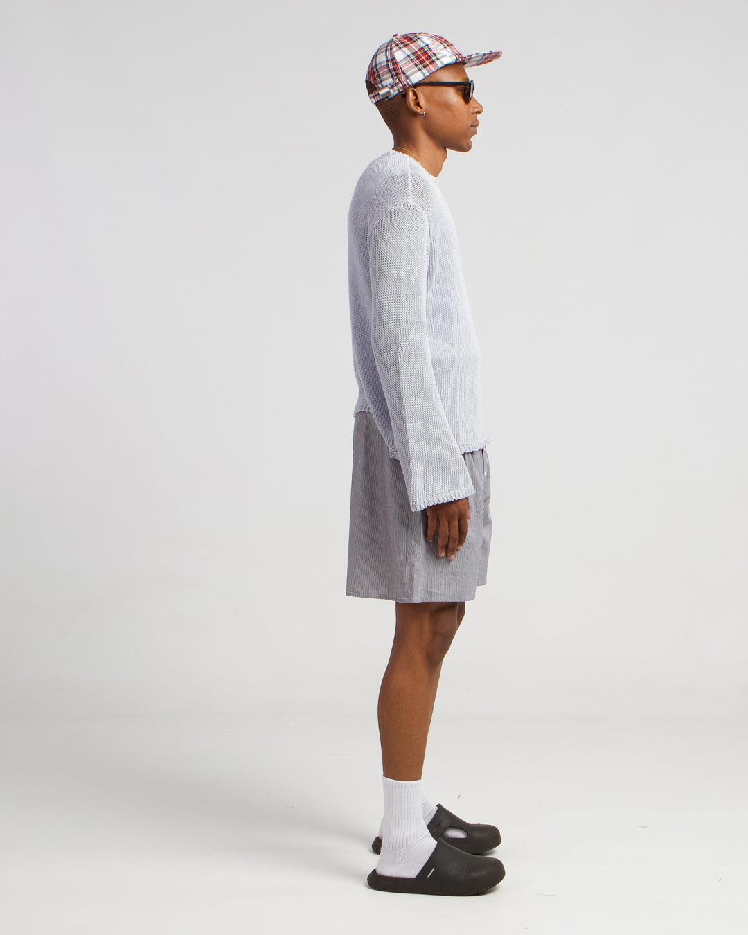 'Belle' Cotton Sweater ― Cloud