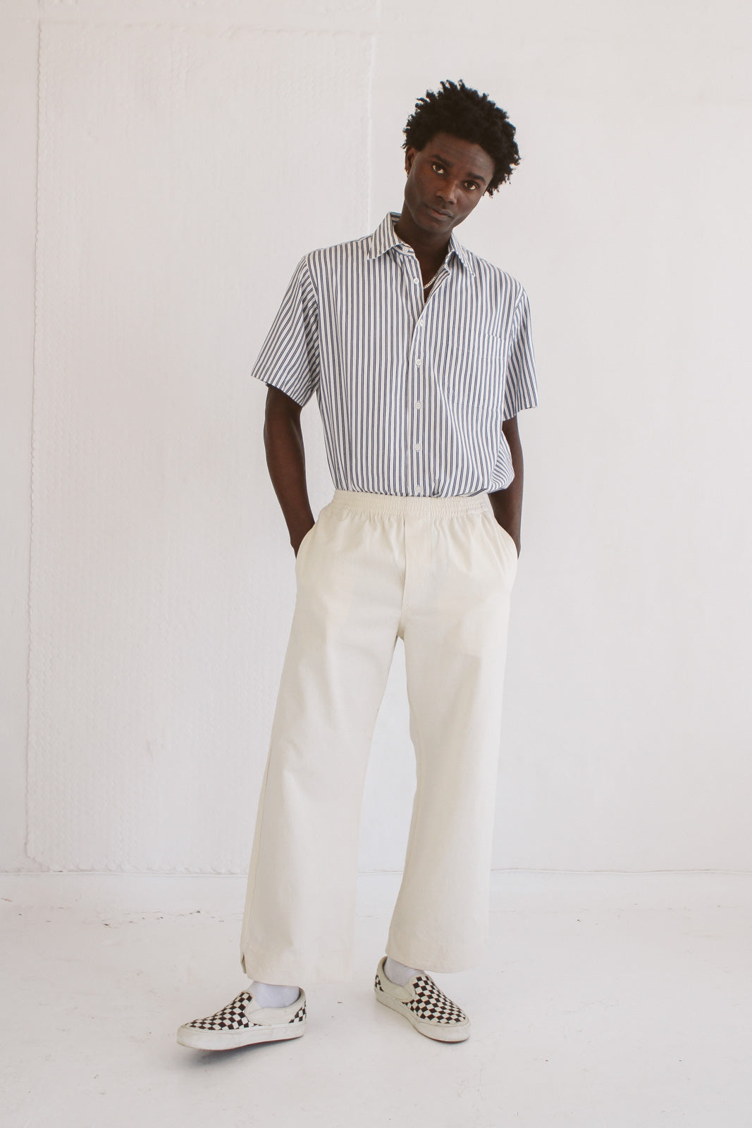 Classic Trousers - Natural