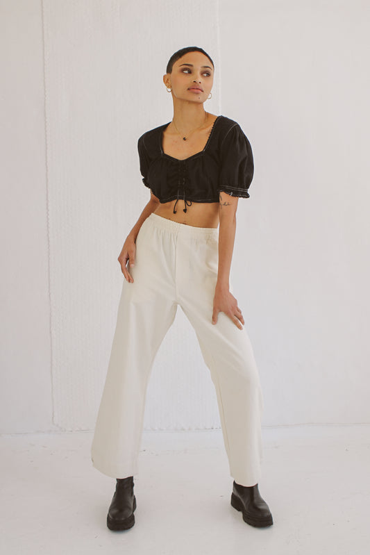 Classic Trousers - Natural