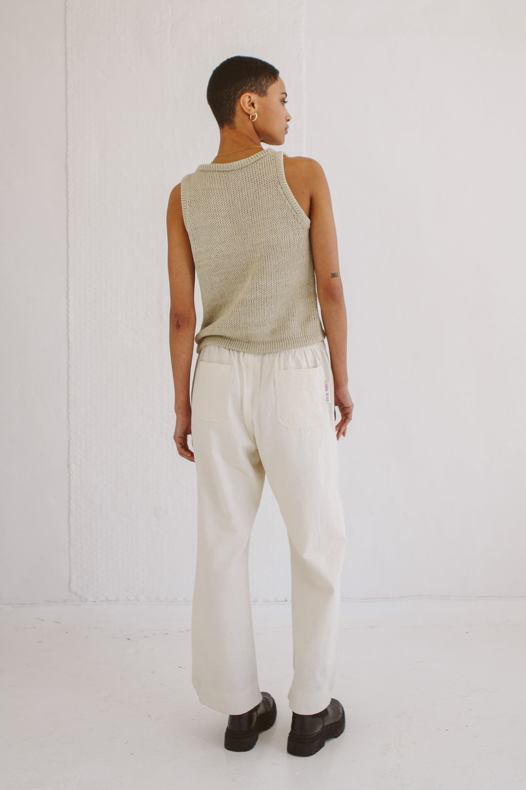 Classic Trousers - Natural