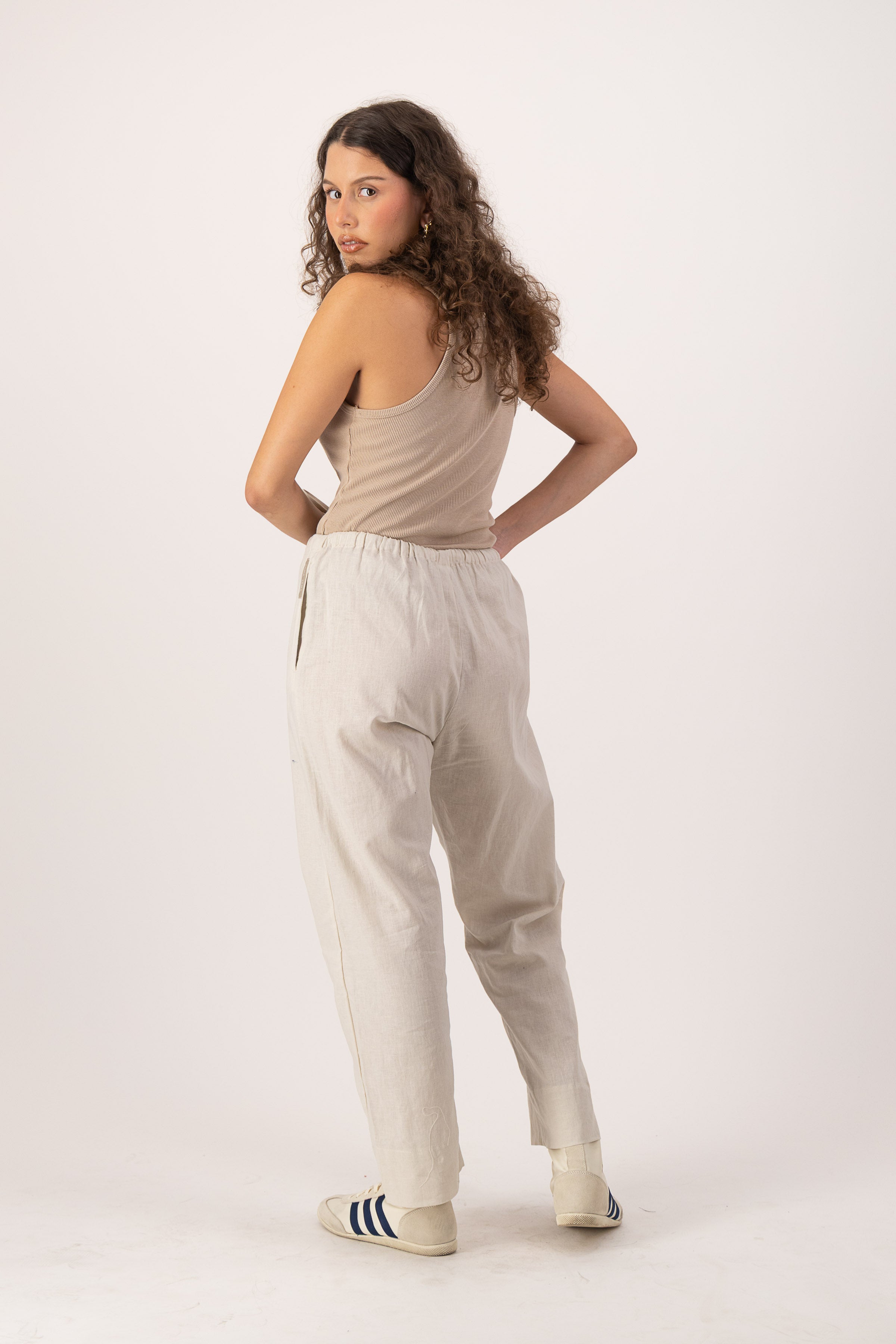 Seraphine Pants - Flax
