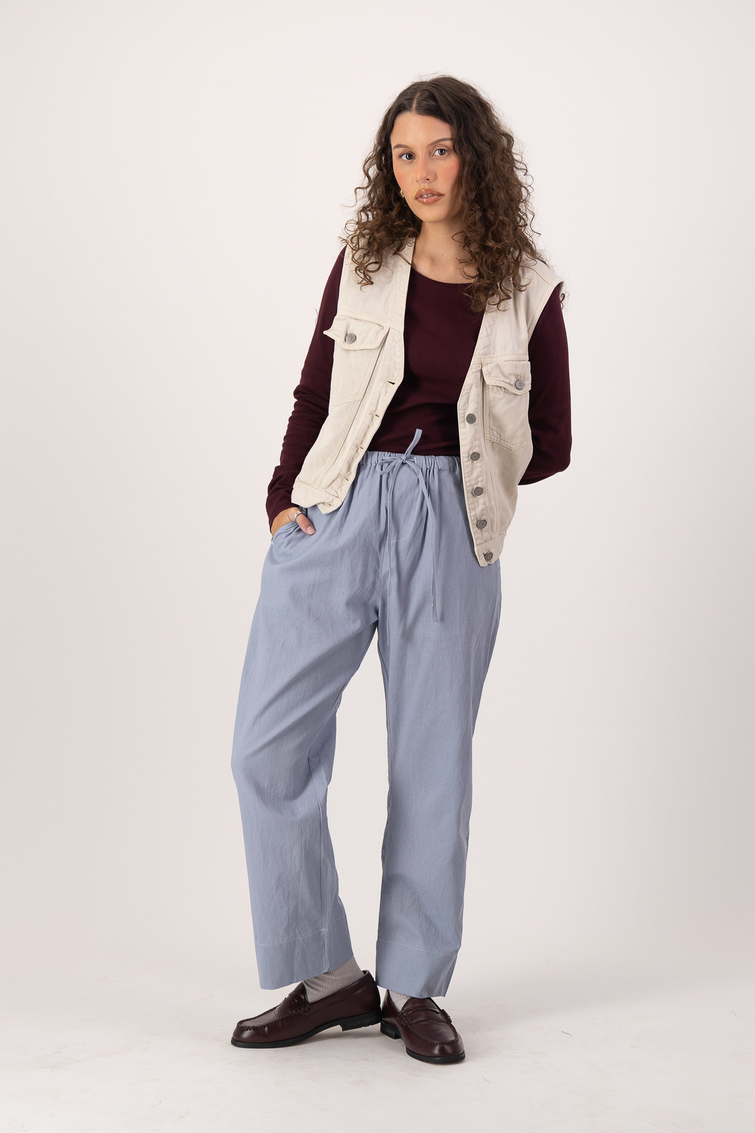 Seraphine Pants - Silver