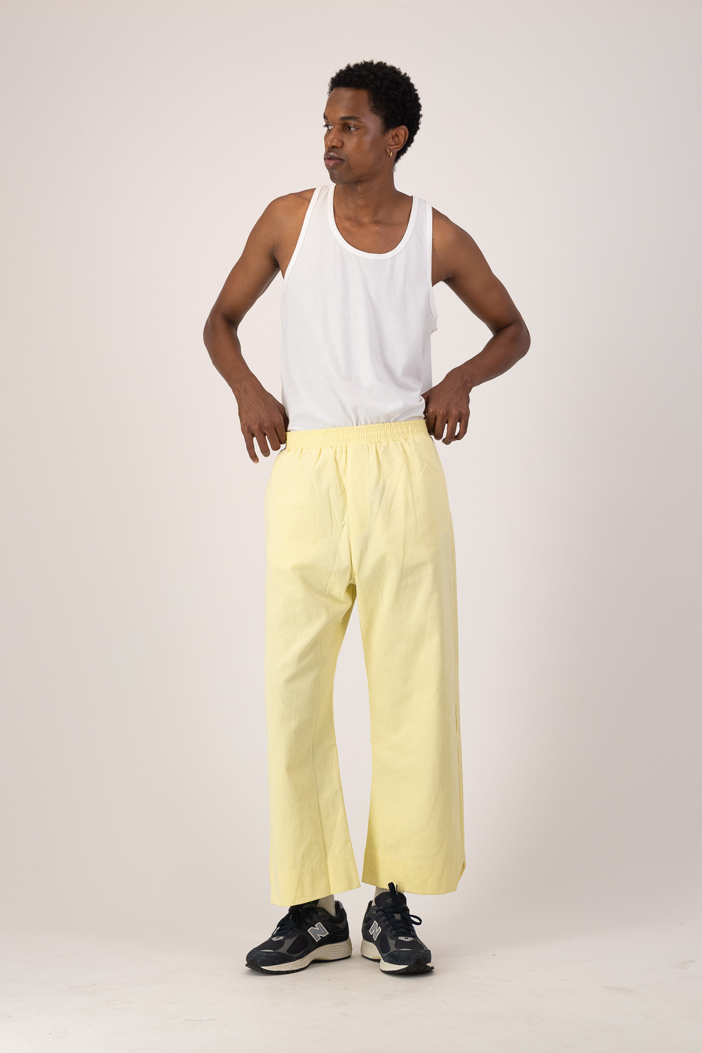 Classic Trousers - Lemon