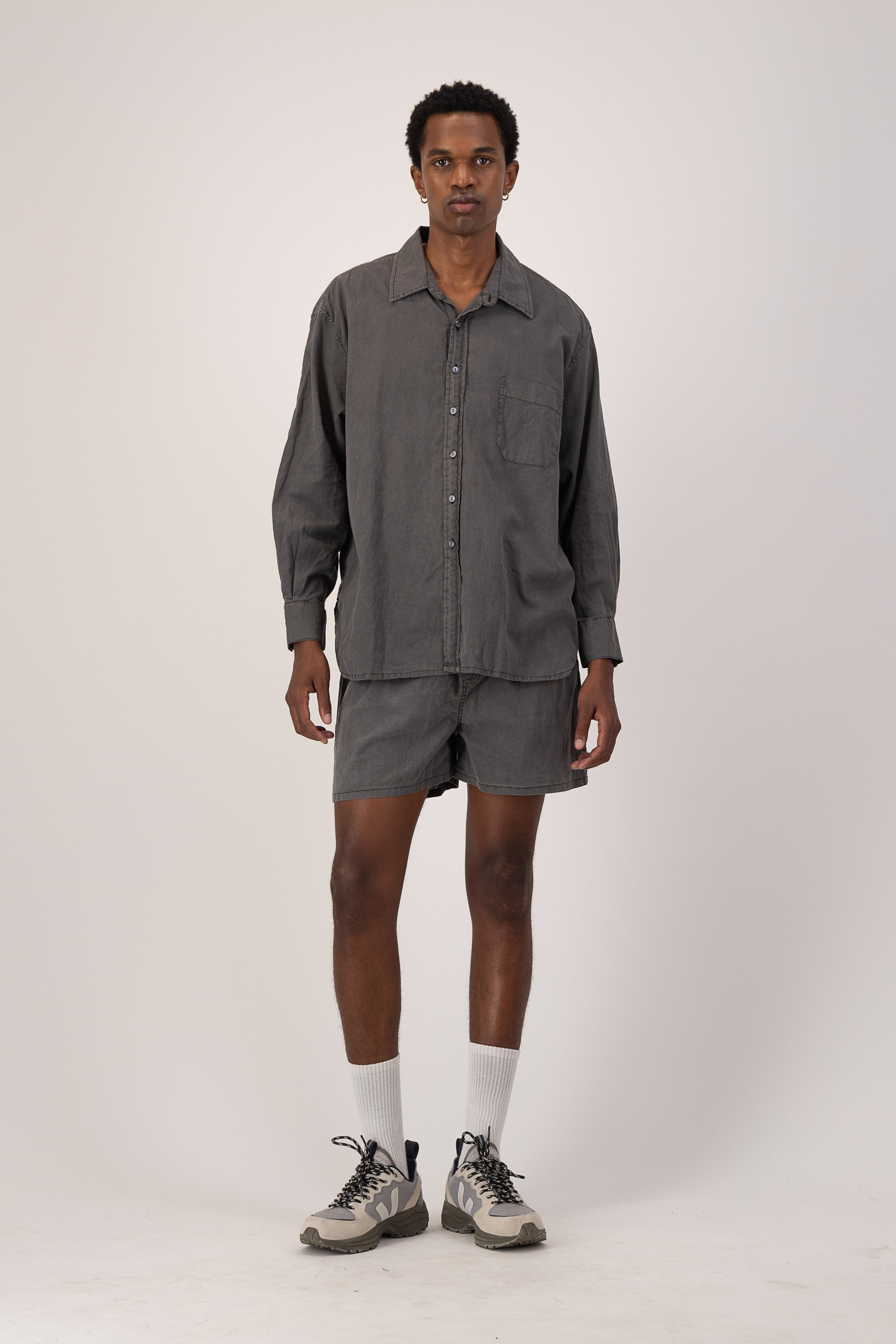 Marina Shirt - Charcoal