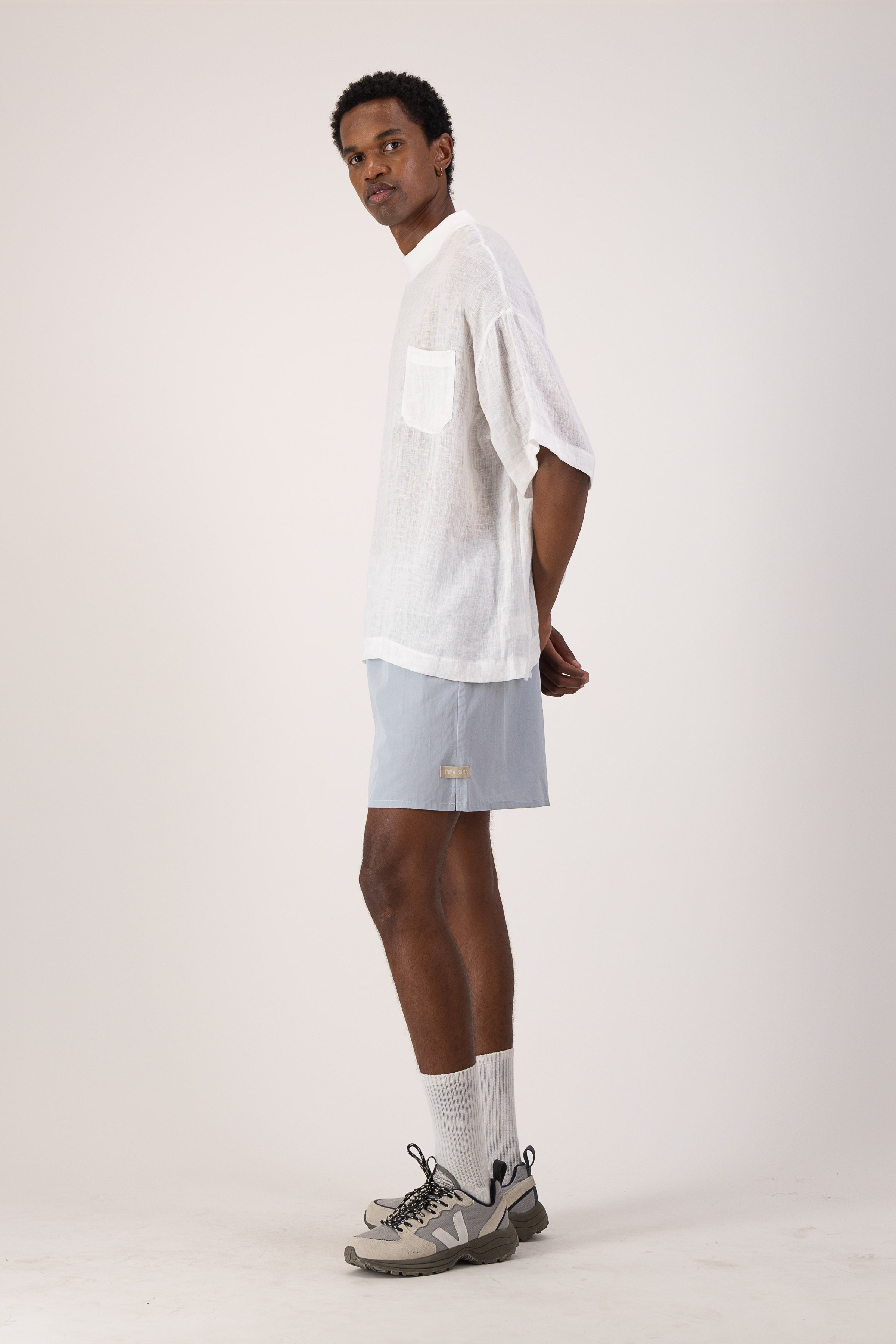 Square Tee - Raw Sheer