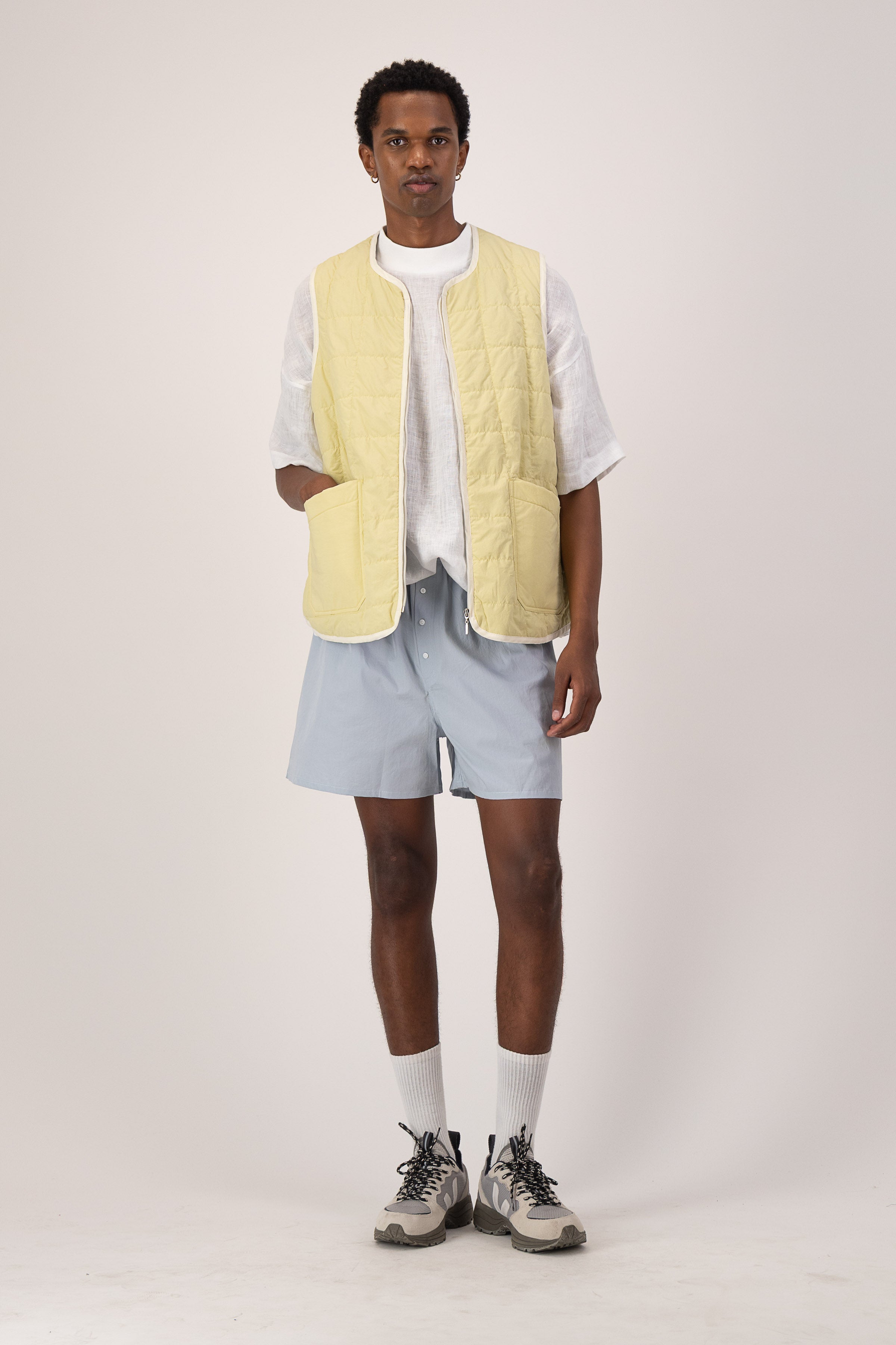 Glow Vest - Lemon Indigo