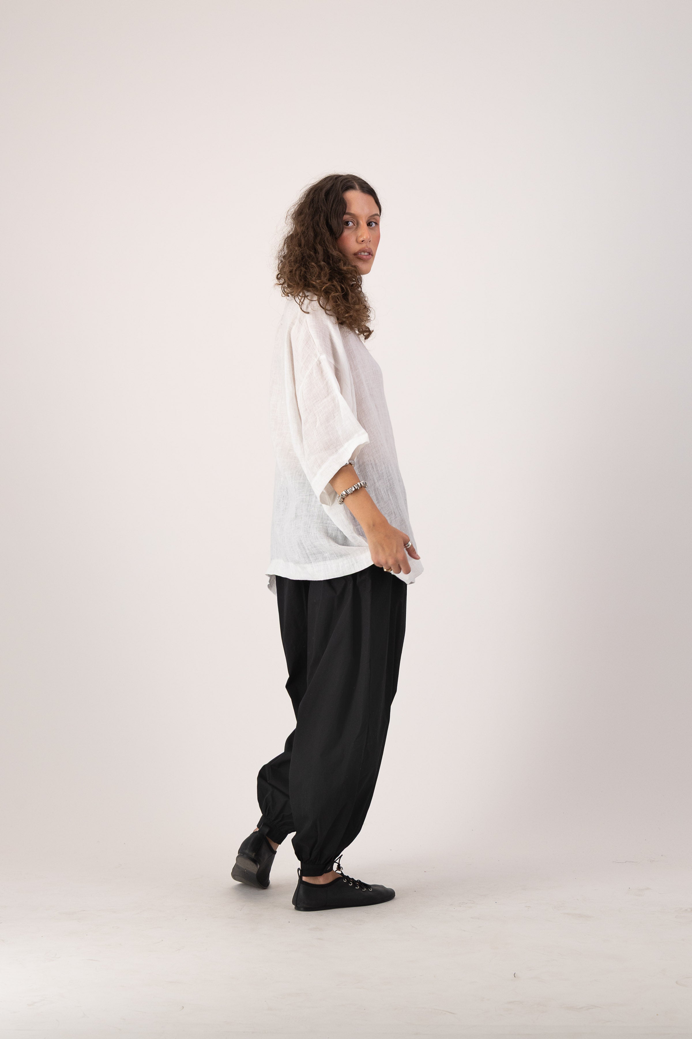 Square Tee - Raw Sheer
