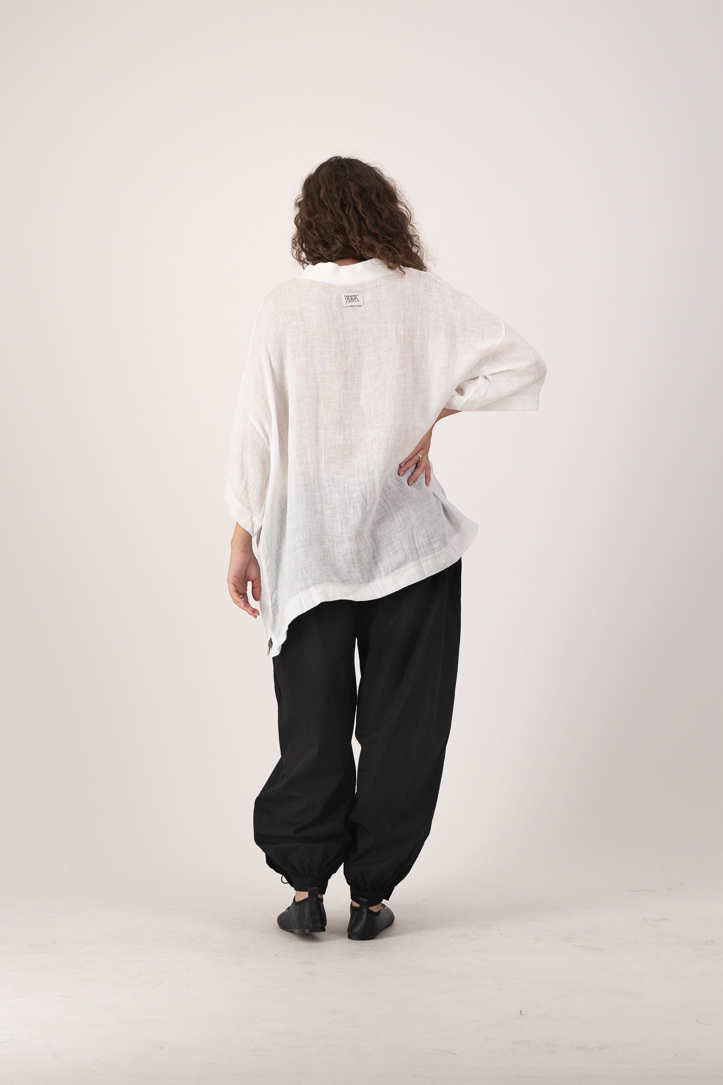 Square Tee - Raw Sheer