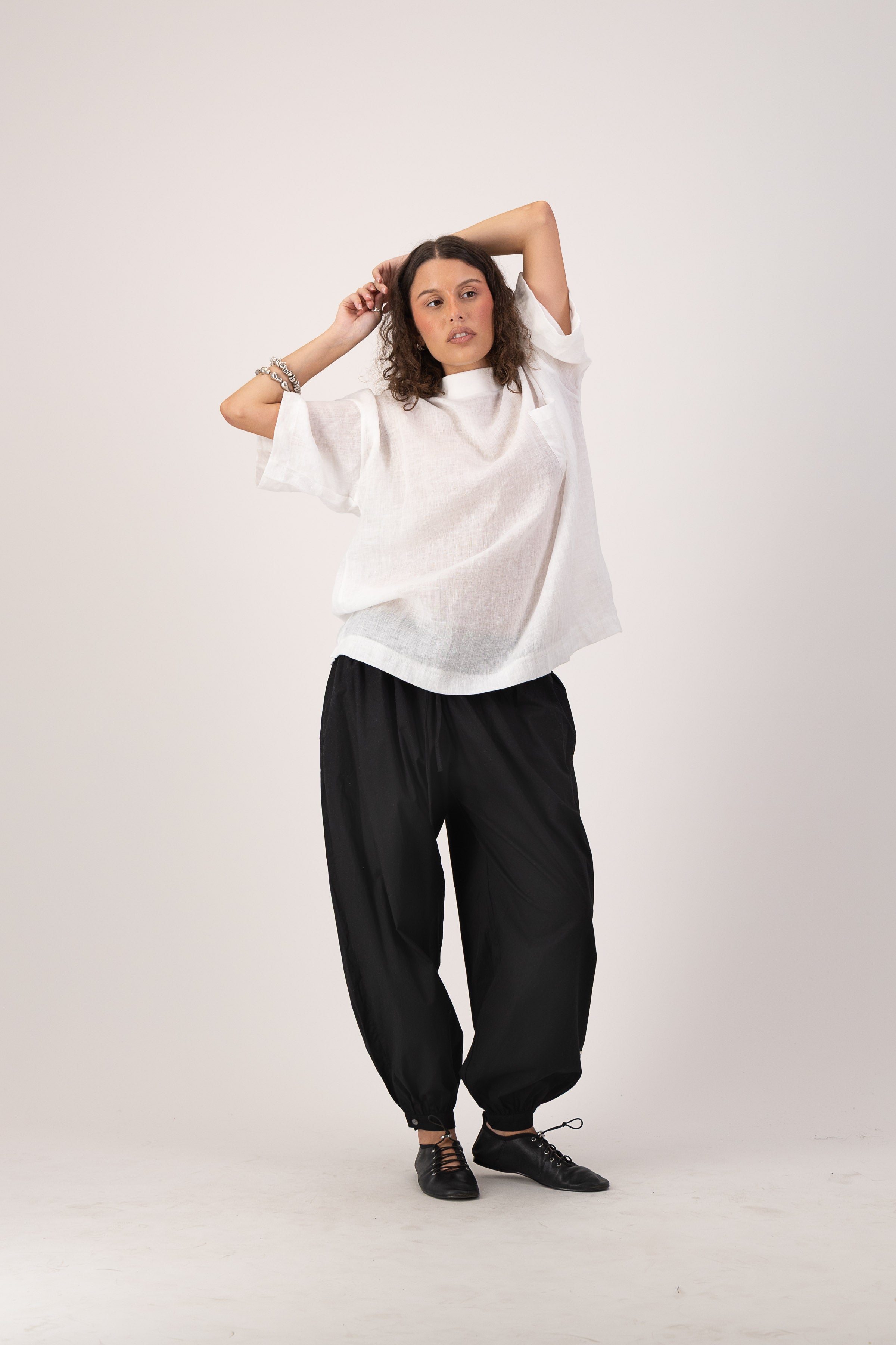 Square Tee - Raw Sheer