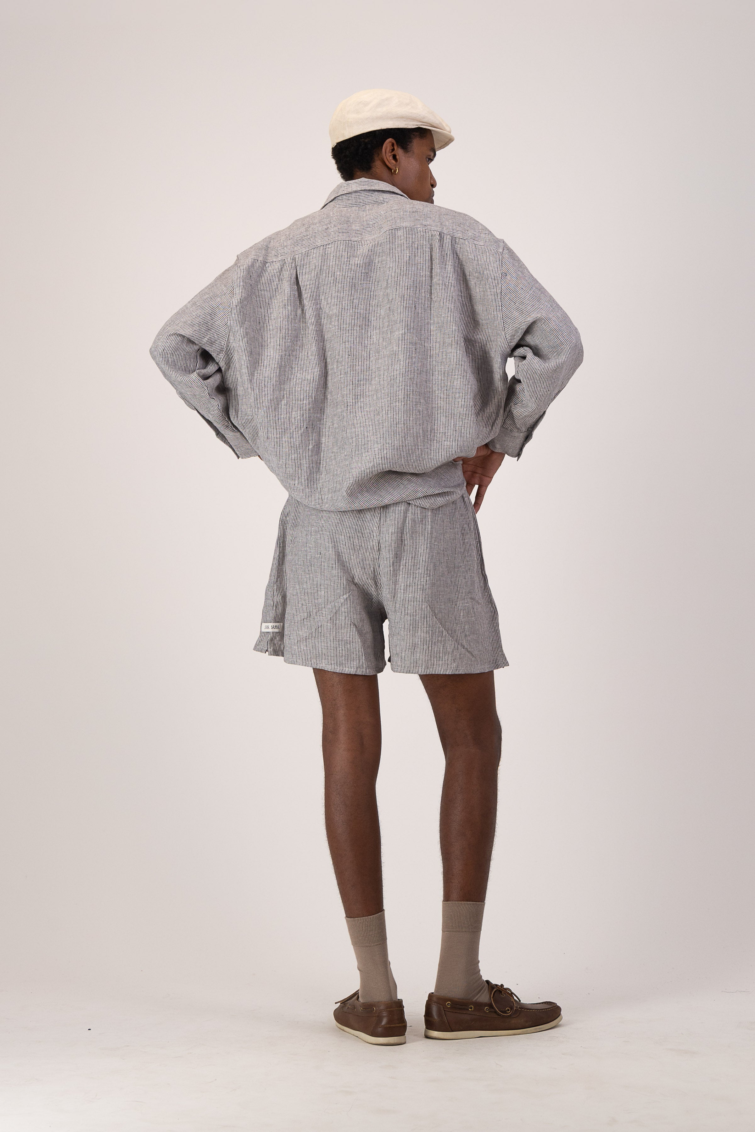 Marina Mini's - Linen Stripe