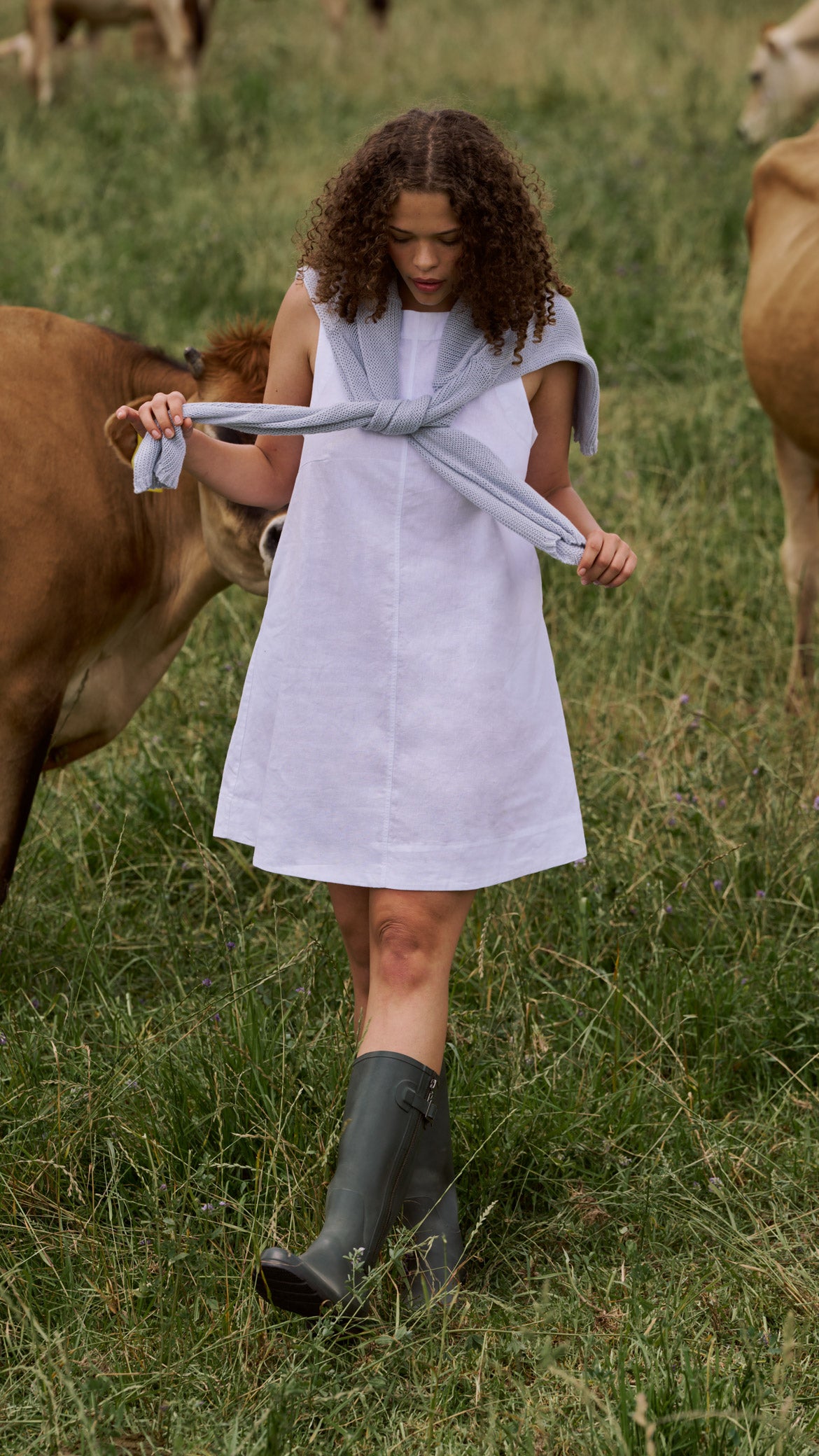 Twiggs's Dress ― White