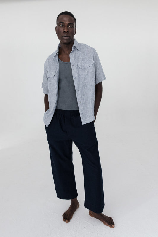 Classic Trousers - Navy