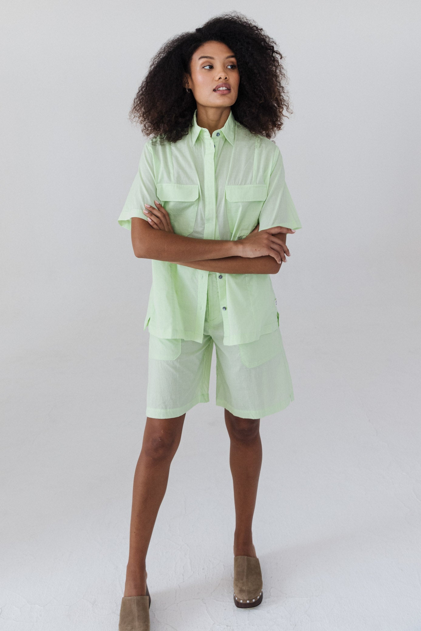 Bowler Shorts ― Minty