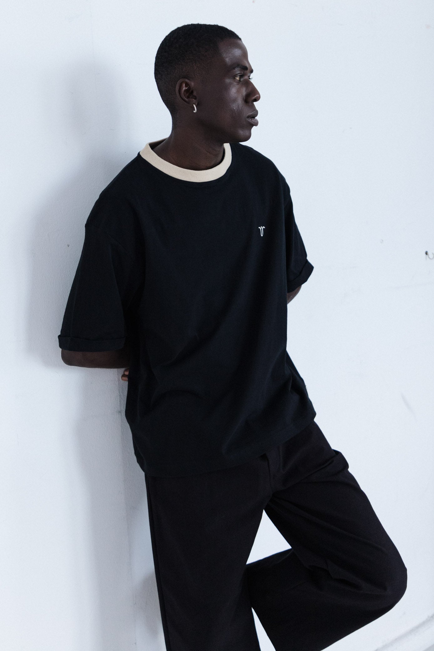 Joy Tee - Black & Stone