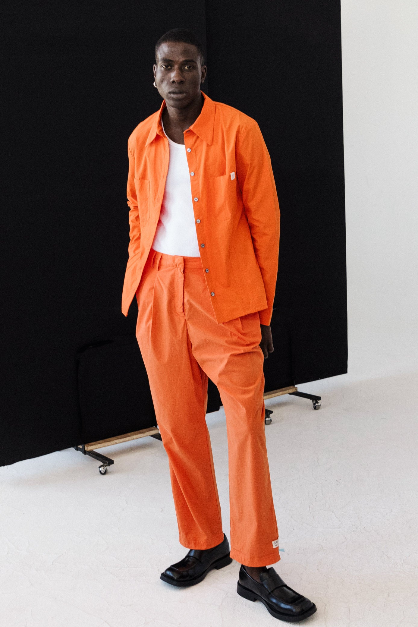 Diana Blouse - Tangerine