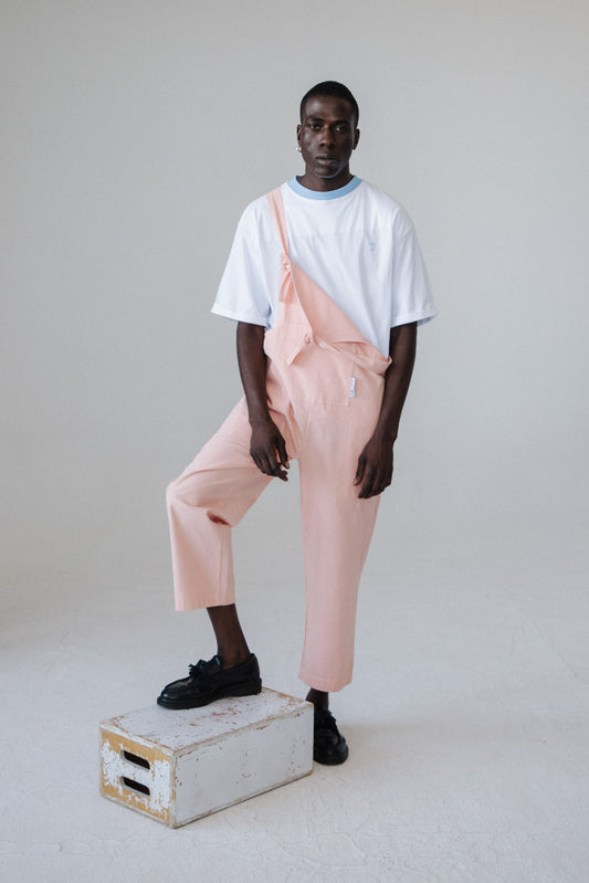 Classic Dungarees - Peach