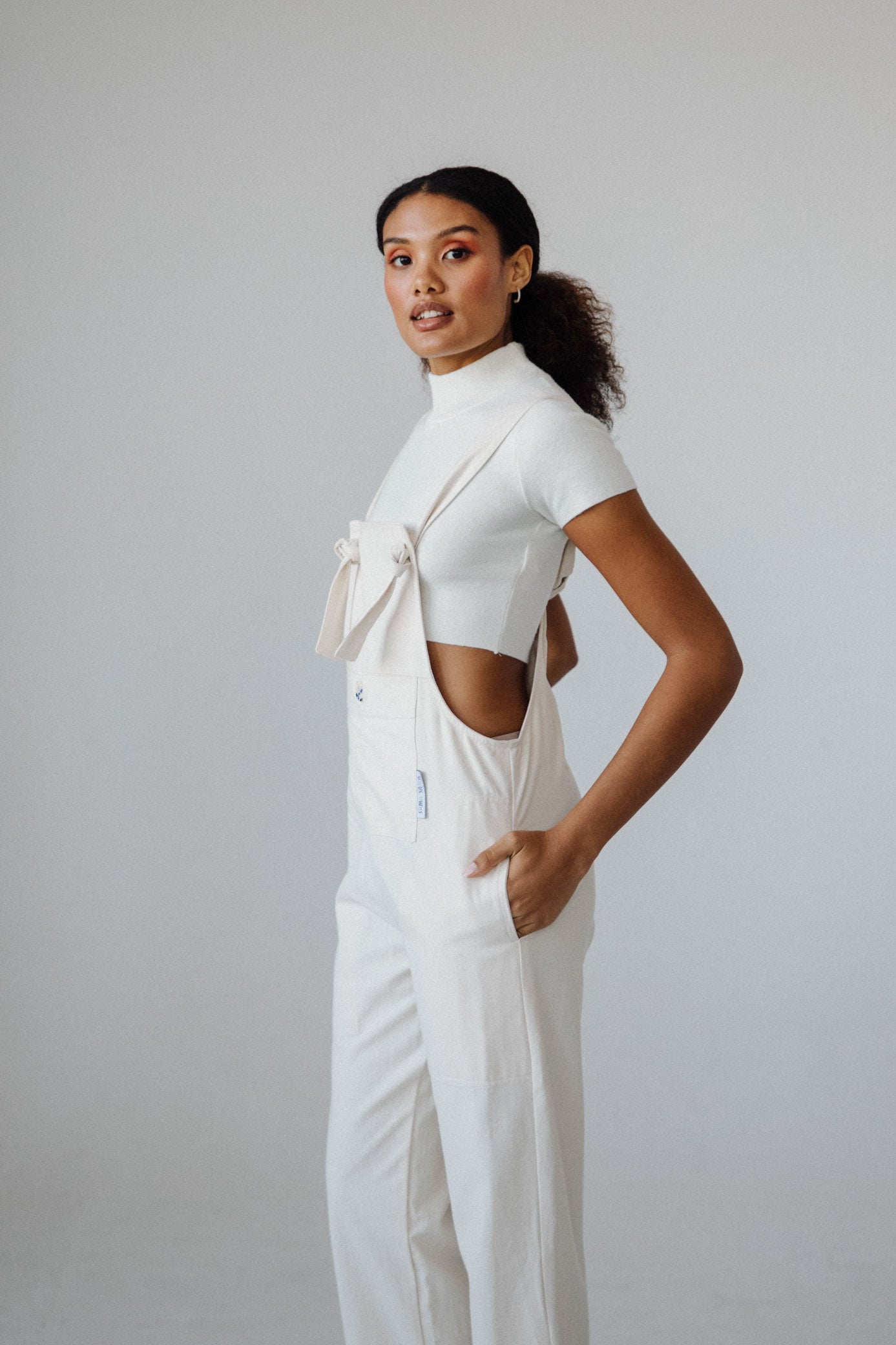 Classic Dungarees - Natural