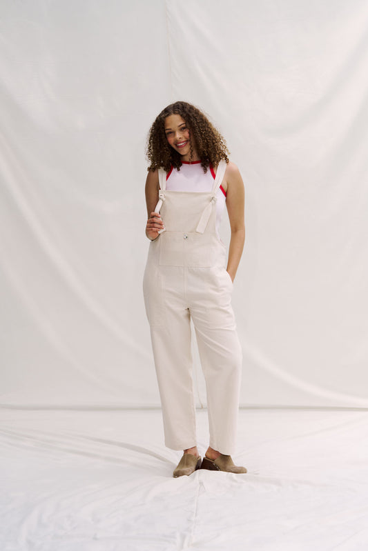 Classic Dungarees - Natural