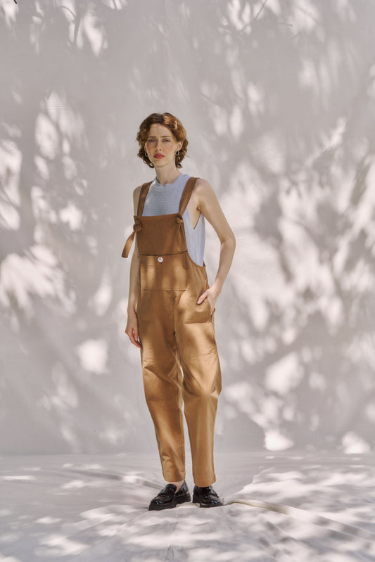 Classic Dungarees - Cinnamon