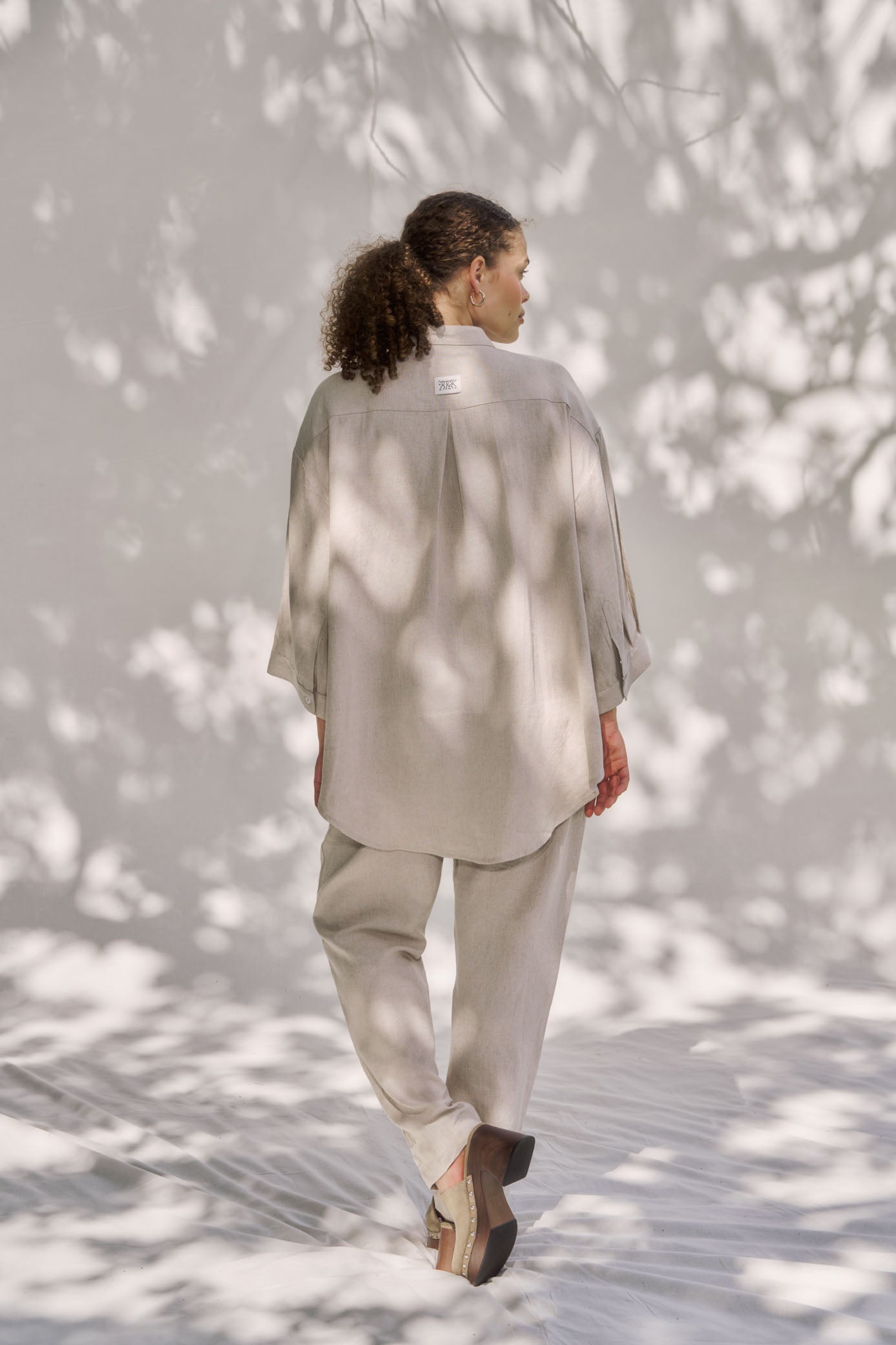 Trulli Blouse ― Flax