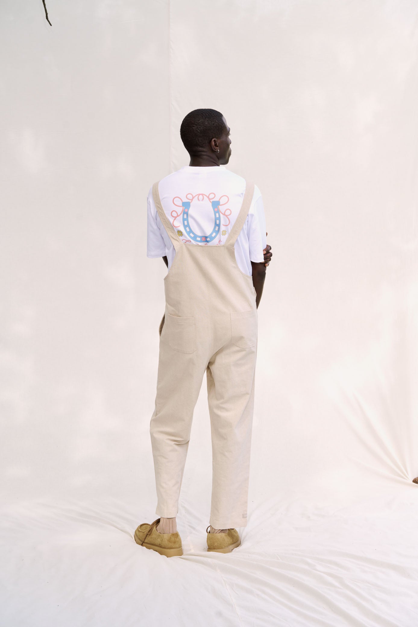 Salento Dungarees ― Flax