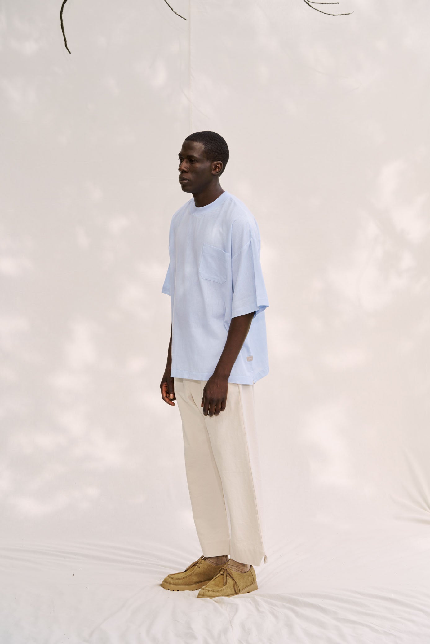 Square Tee - Cloud