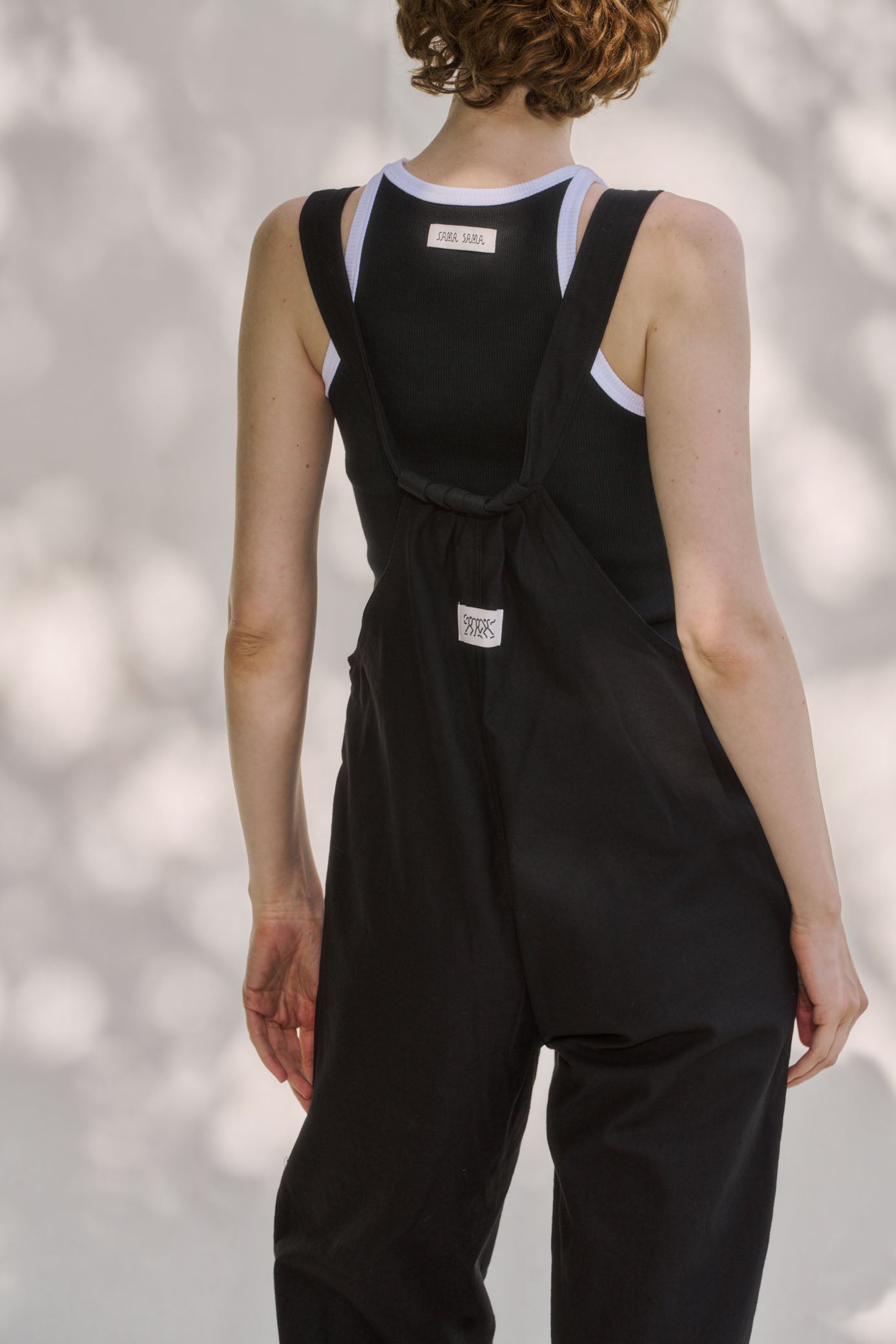Rib Vest ― Black & White
