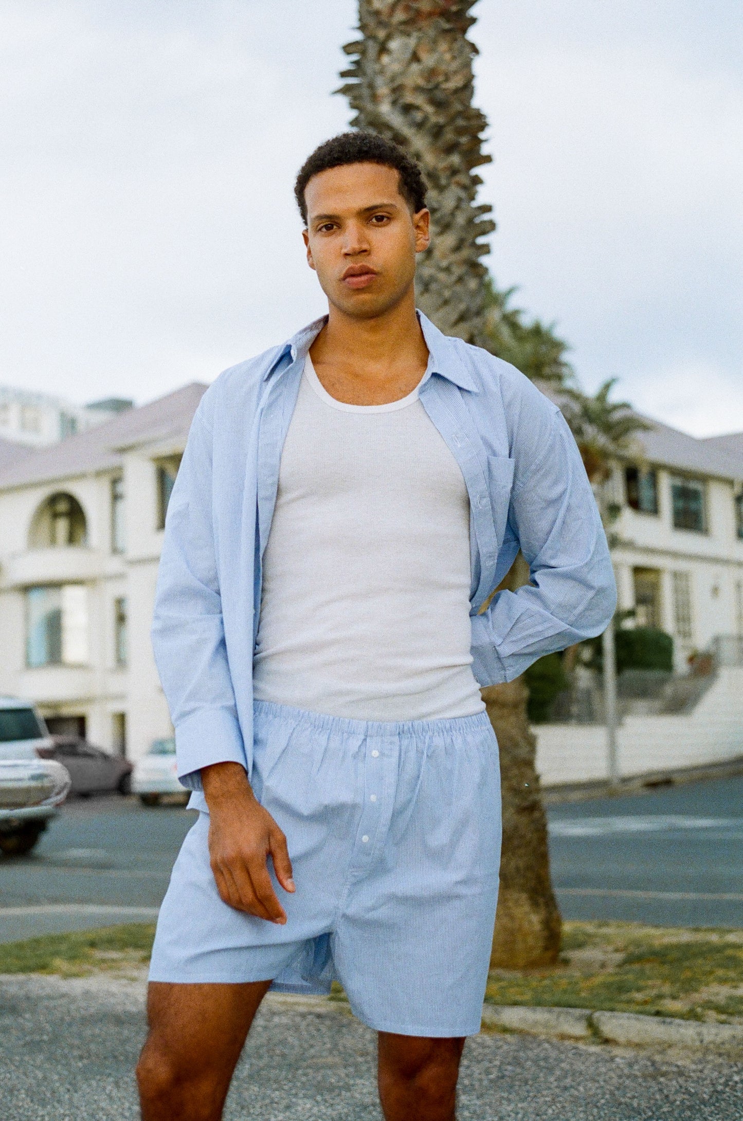 Easy Shorts ― Cool Blue