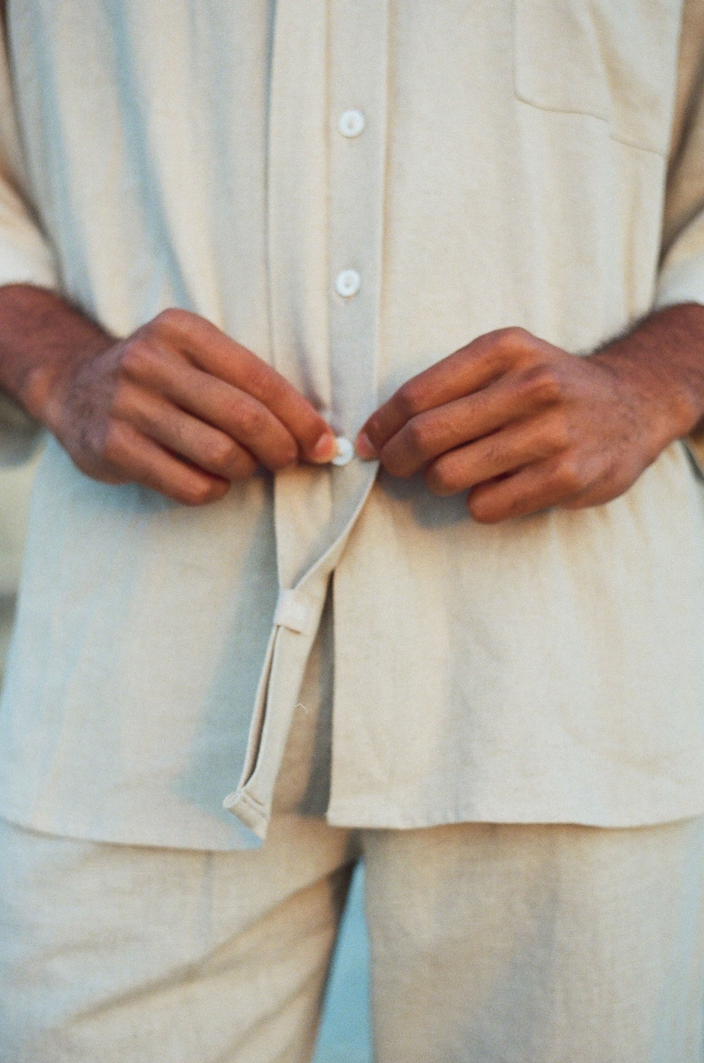 Trulli Blouse ― Flax
