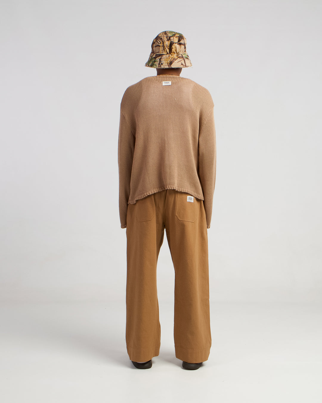 Belle Cotton Sweater - NY Khaki