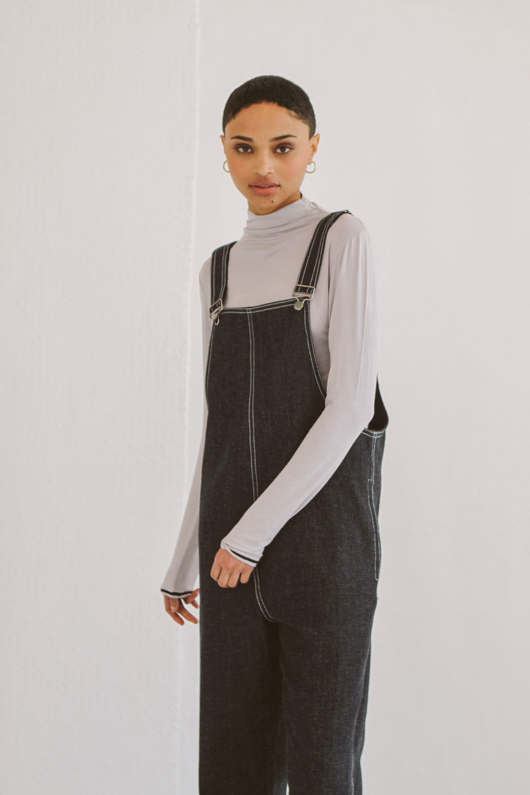 Marlowe Dungi's - Indigo Topstitched