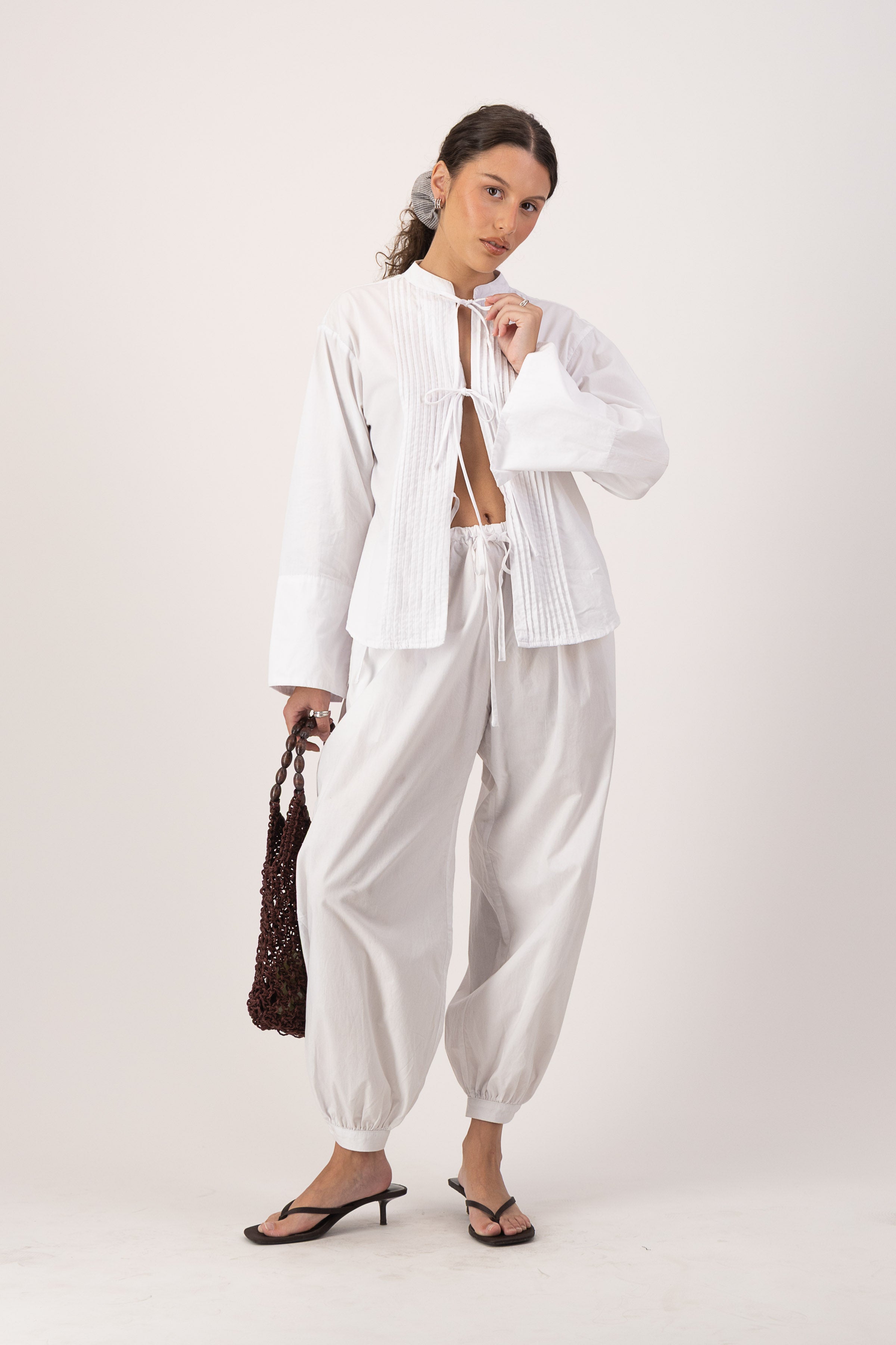 Seraphine Blouse - Salt