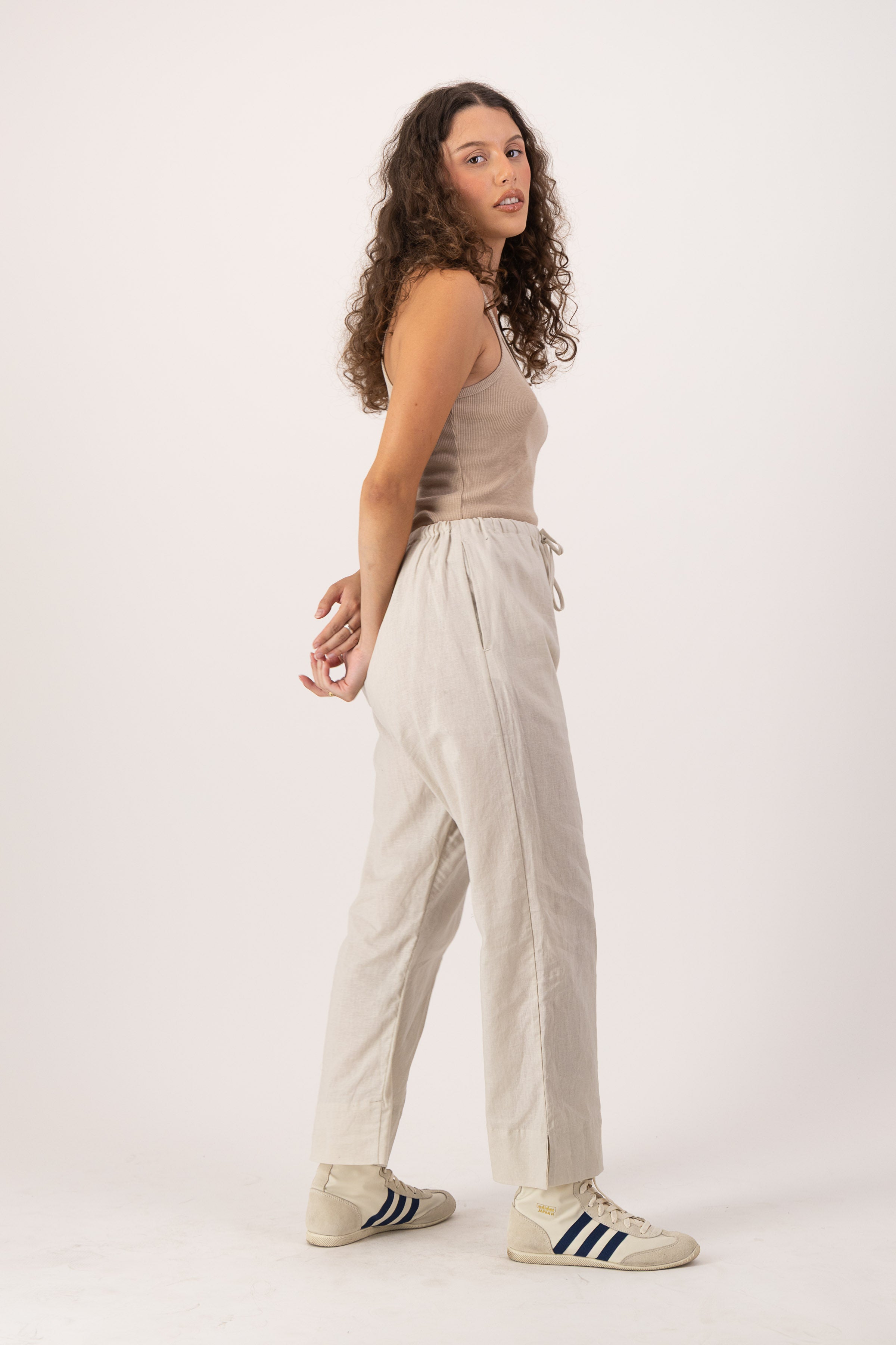 Seraphine Pants - Flax