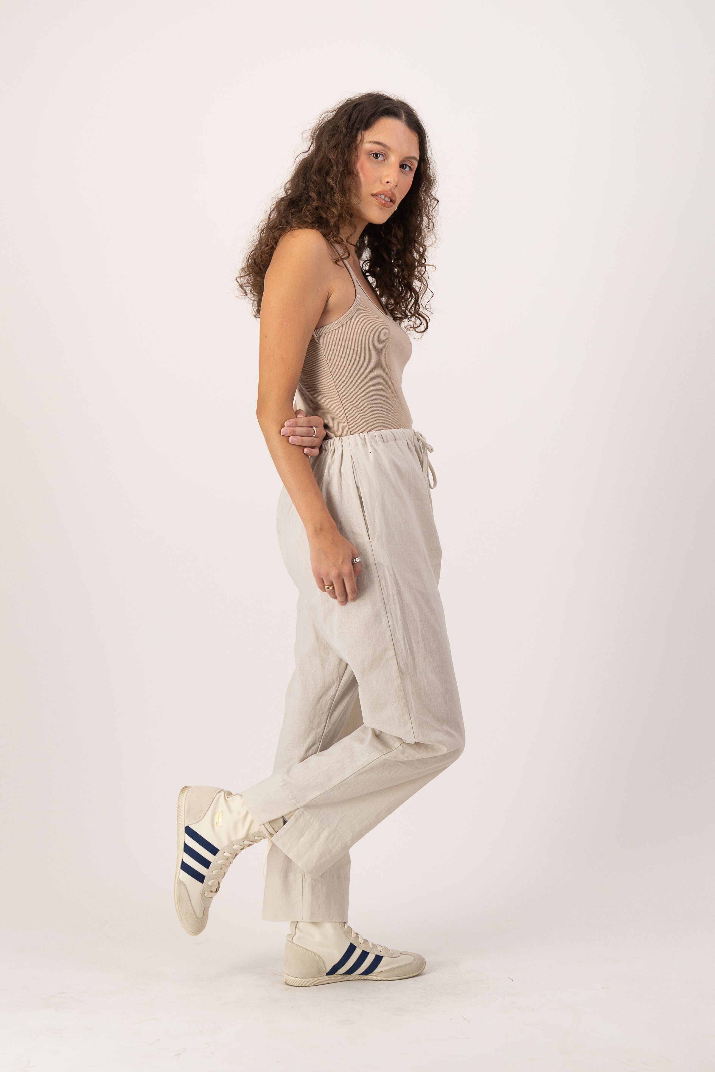 Seraphine Pants - Flax