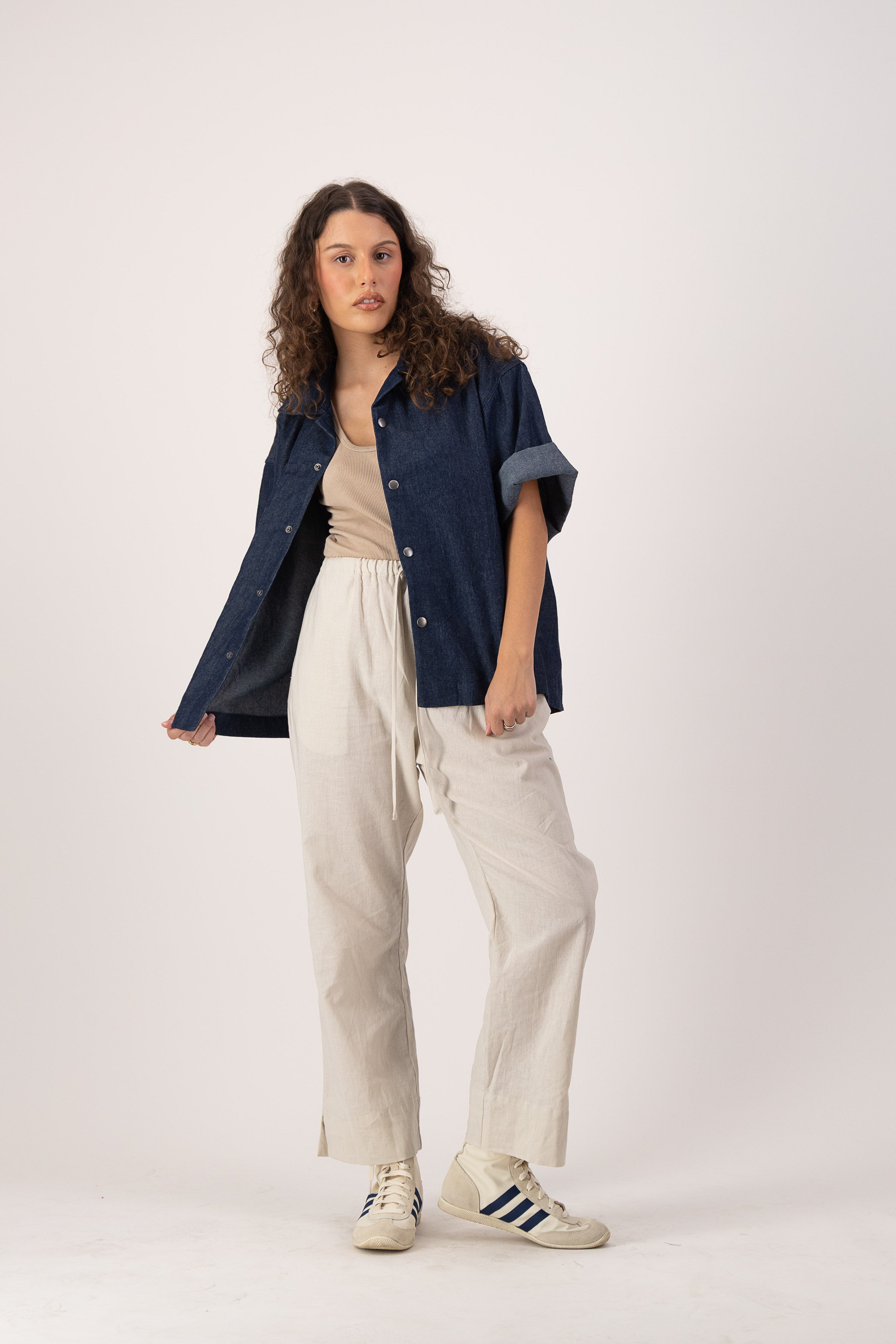 Seraphine Pants - Flax