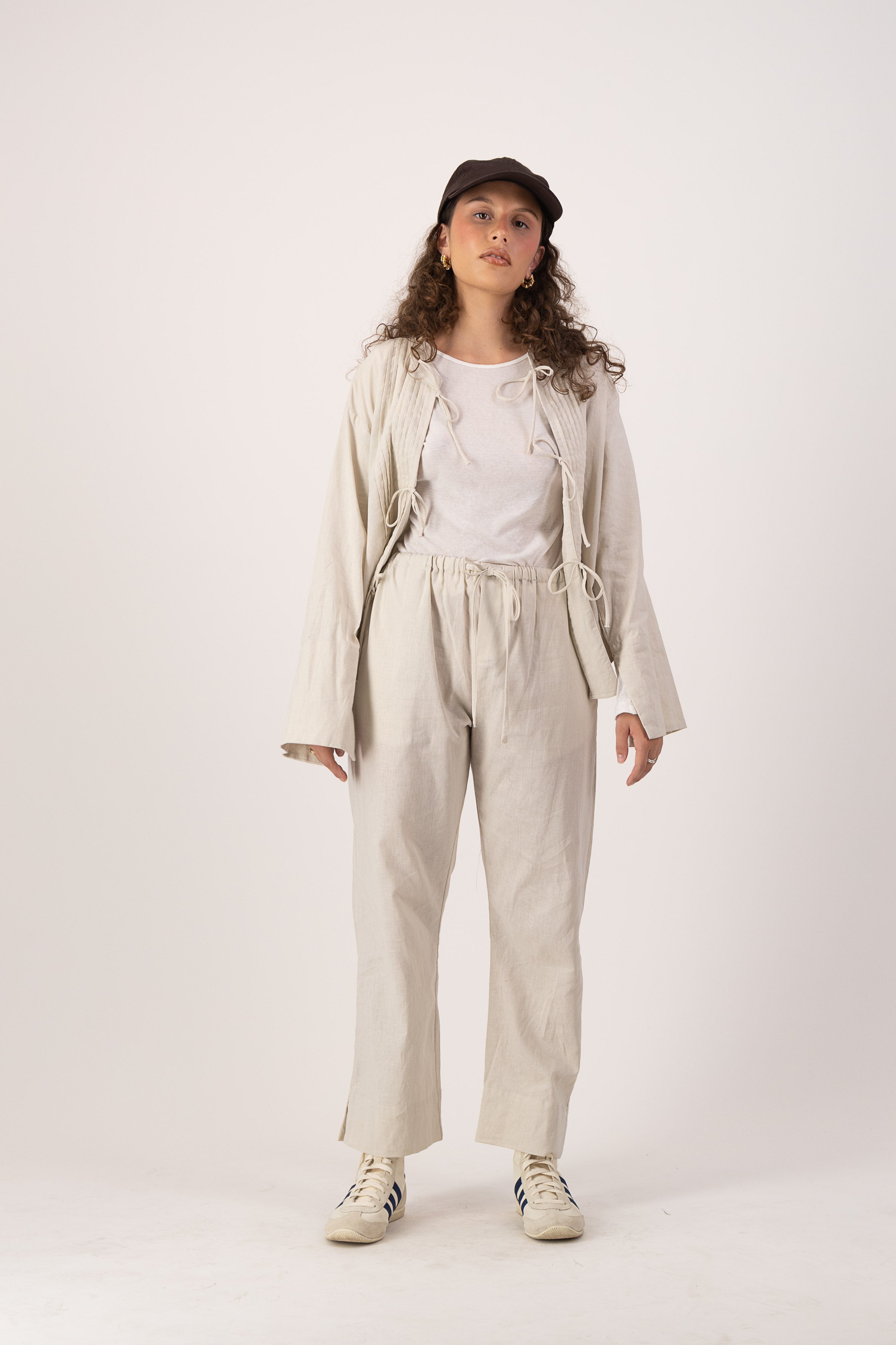 Seraphine Pants - Flax
