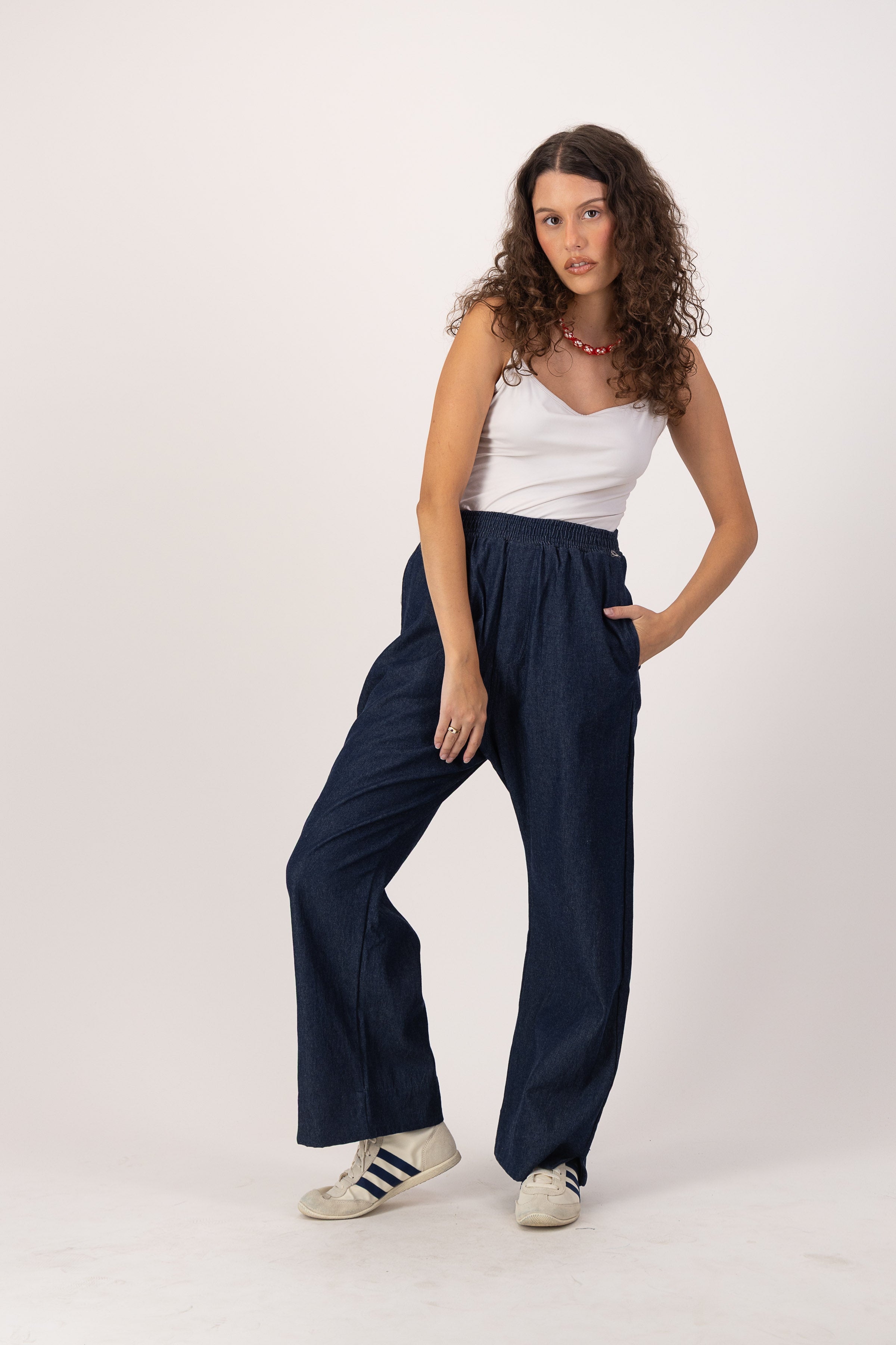 Classic Trousers - Denim