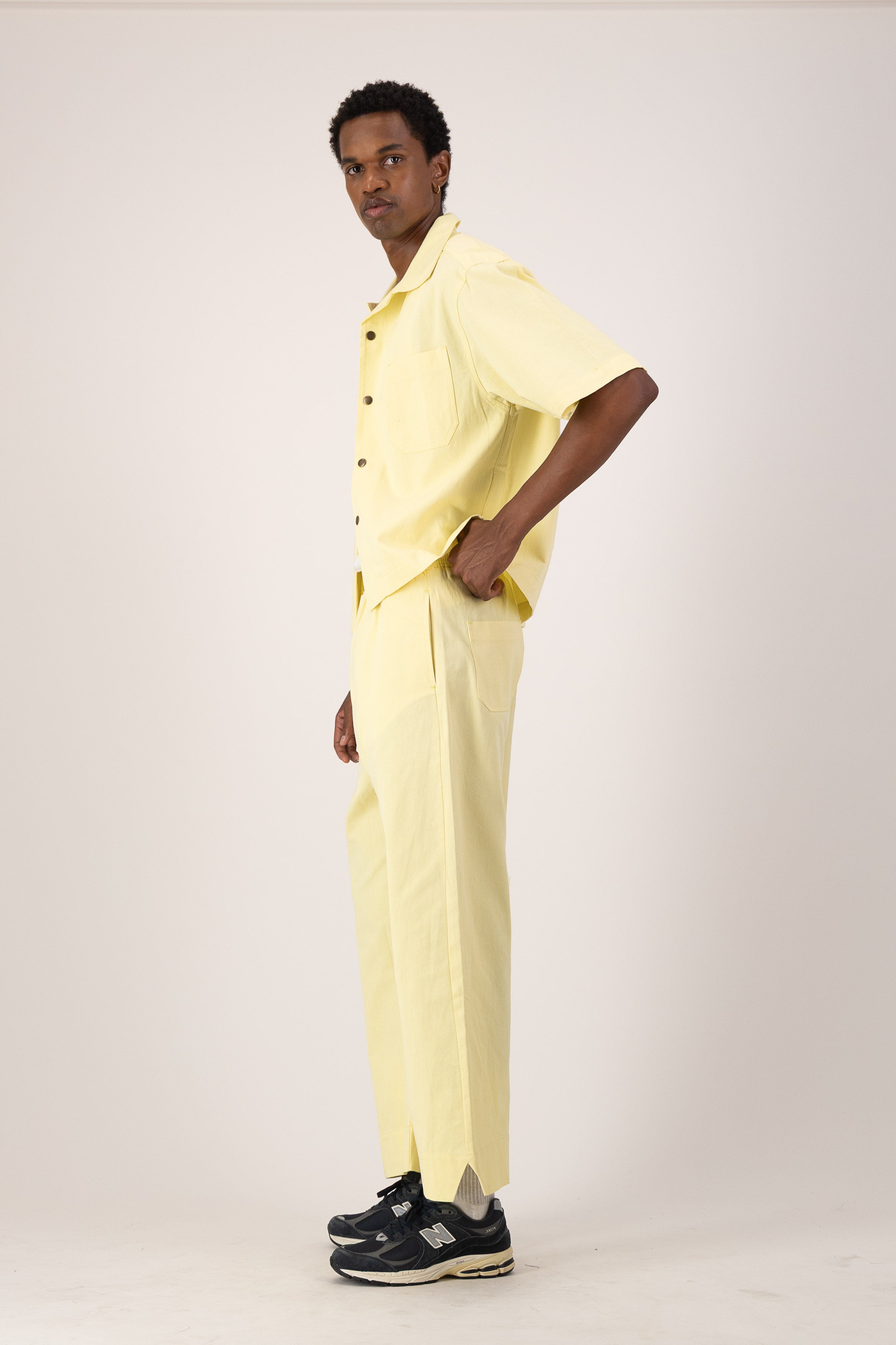 Classic Trousers - Lemon