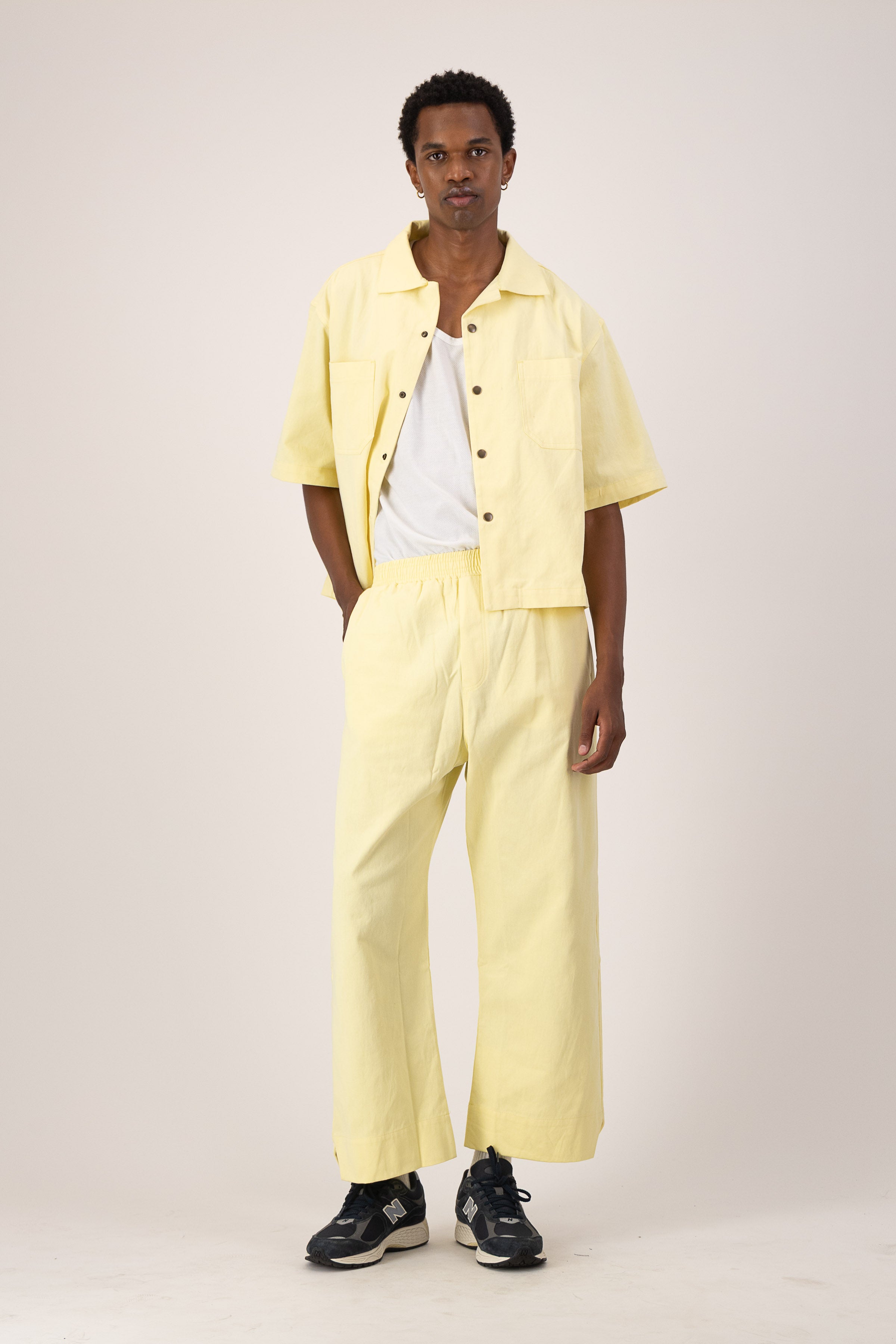 Classic Trousers - Lemon