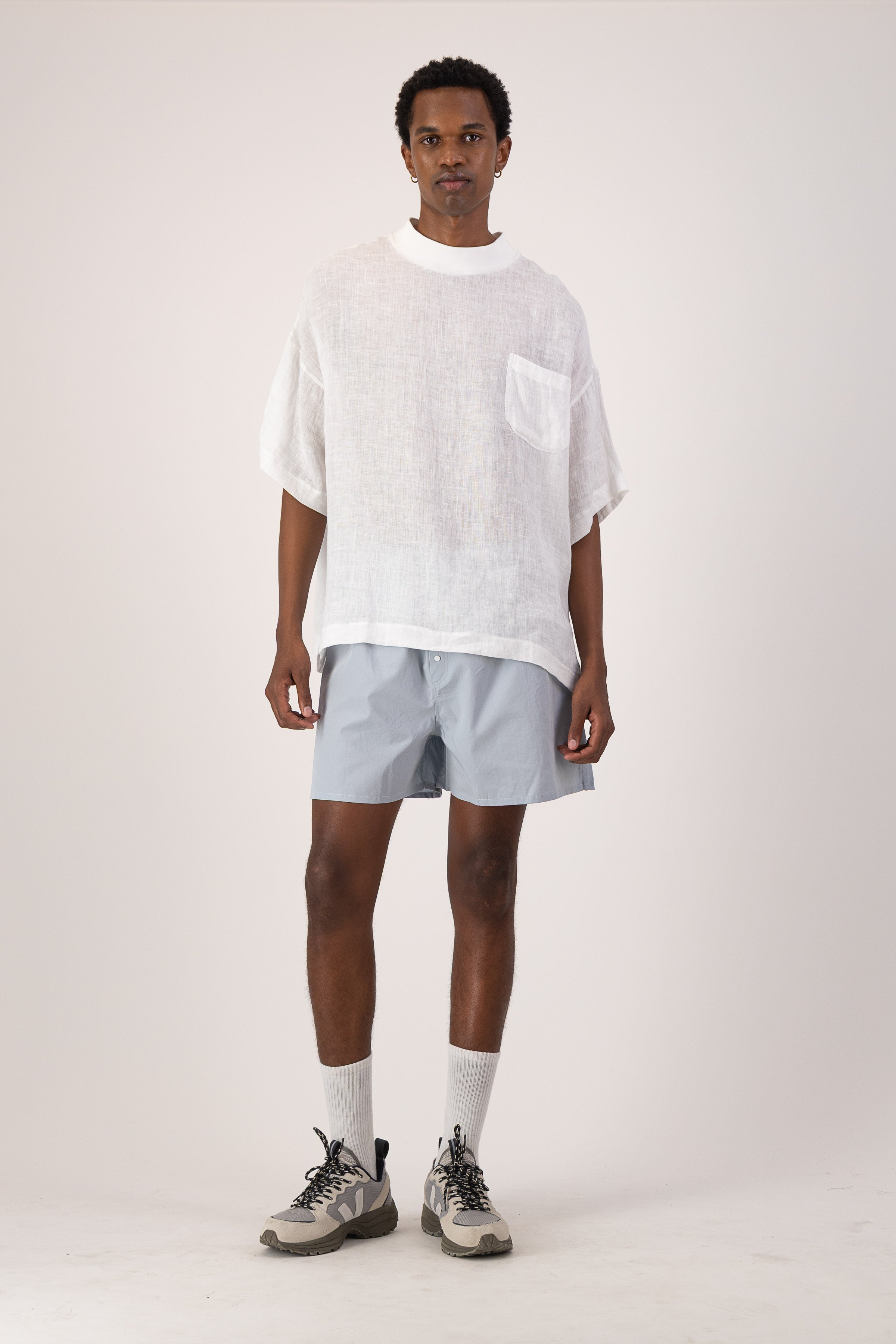 Square Tee - Raw Sheer