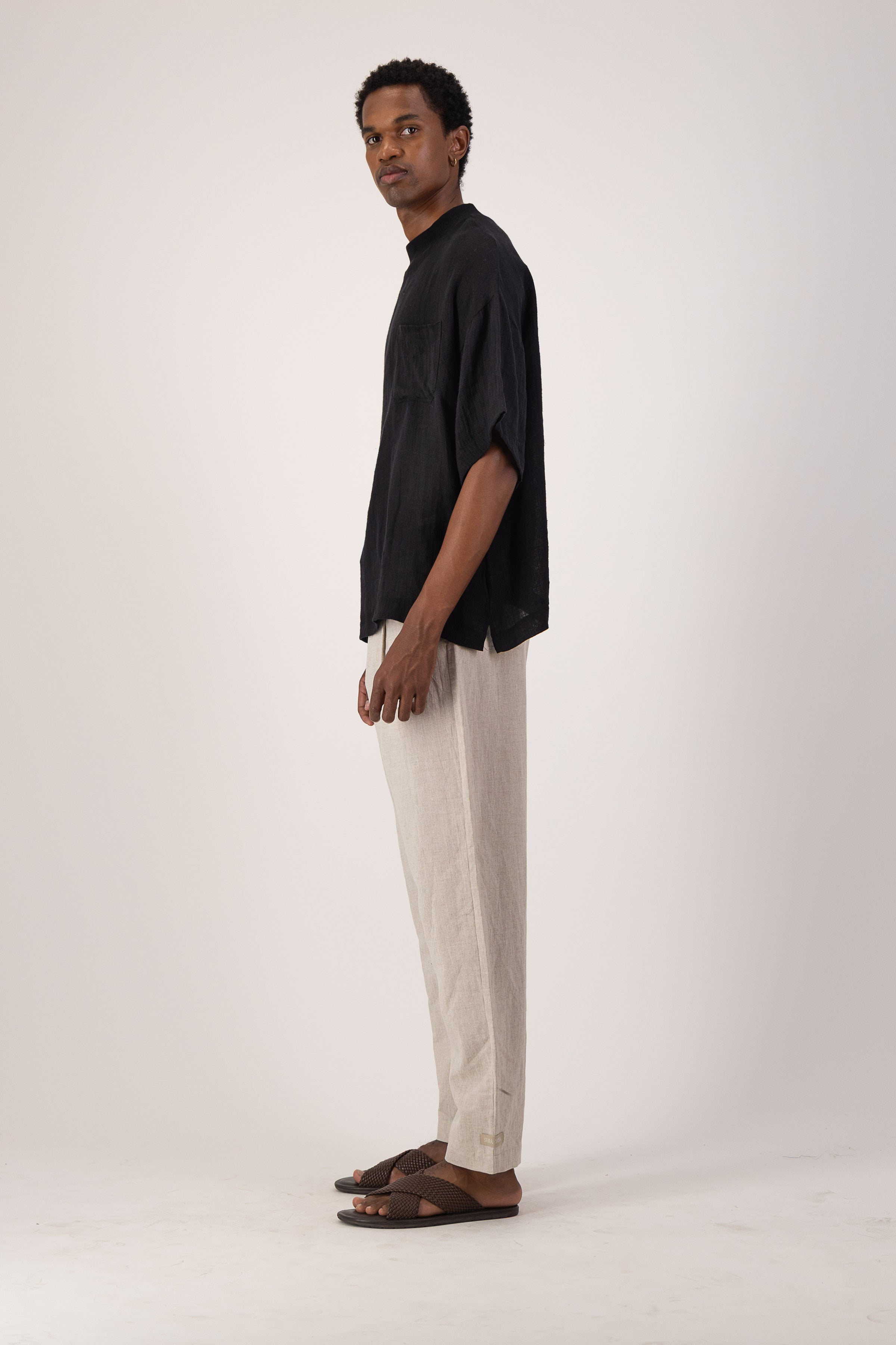 Square Tee - Midnight Sheer