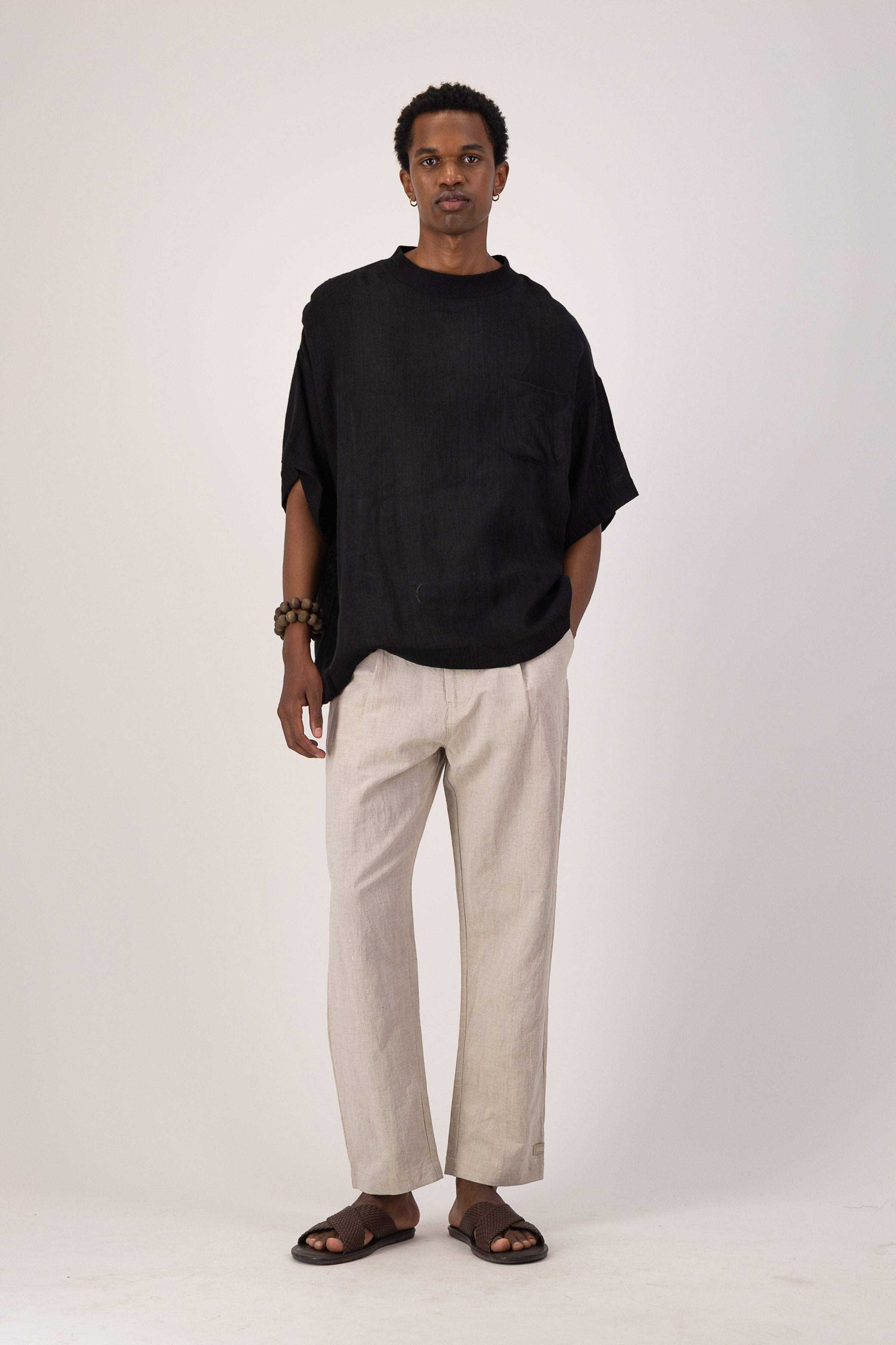 Square Tee - Midnight Sheer