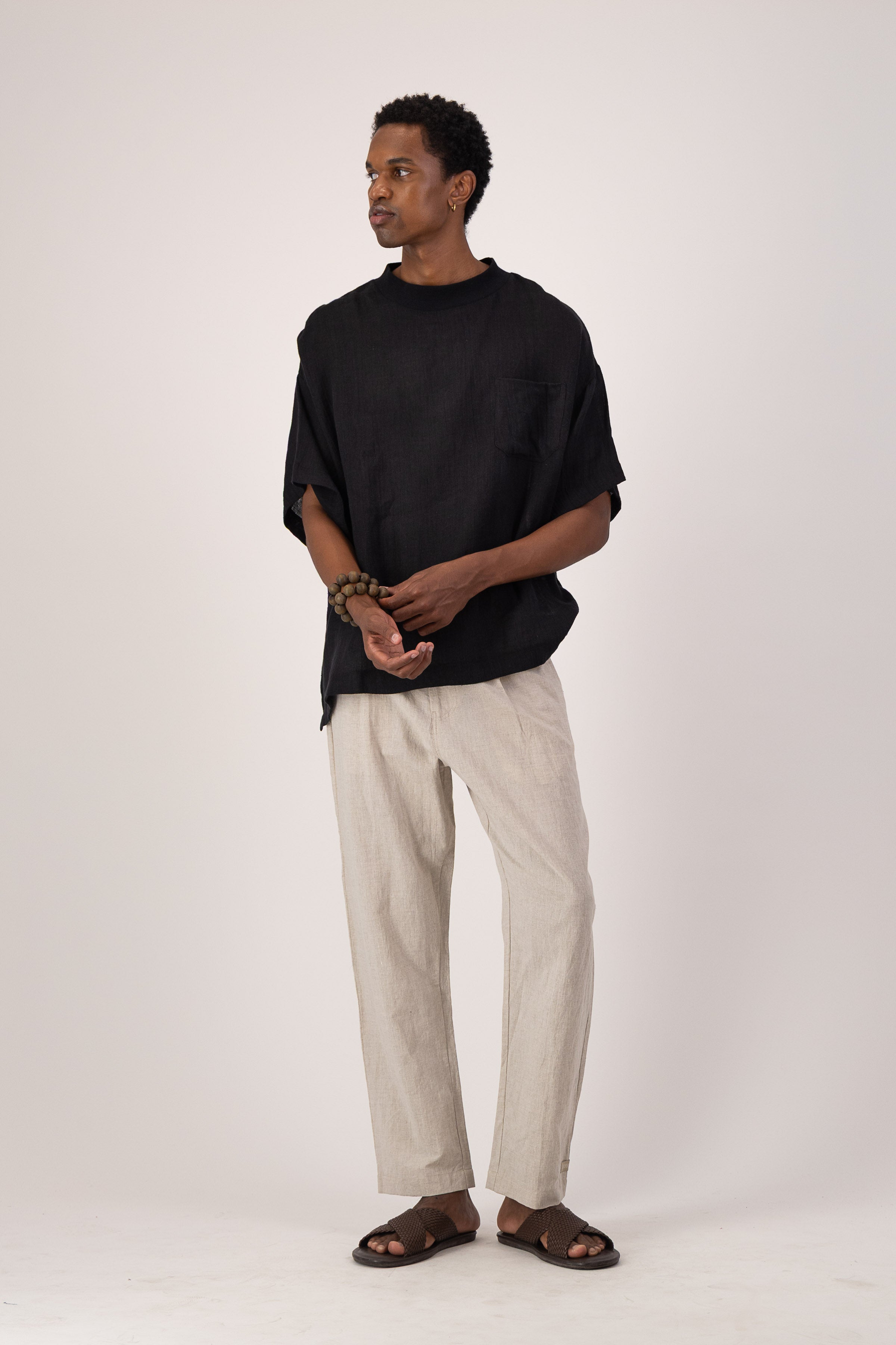 Square Tee - Midnight Sheer