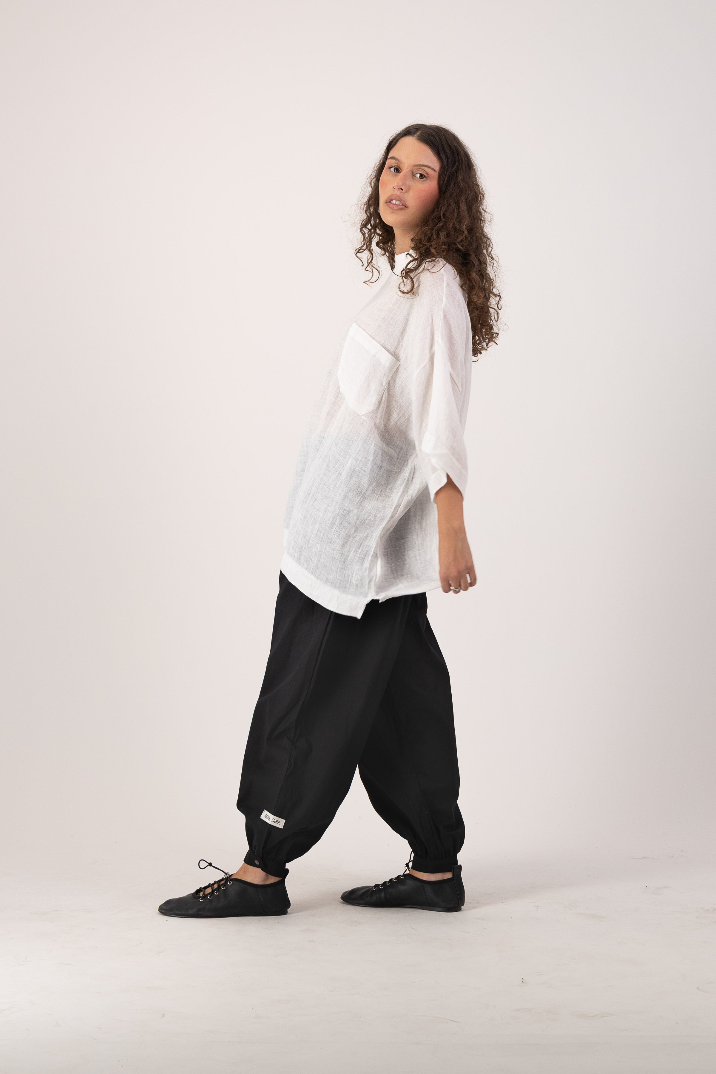 Square Tee - Raw Sheer