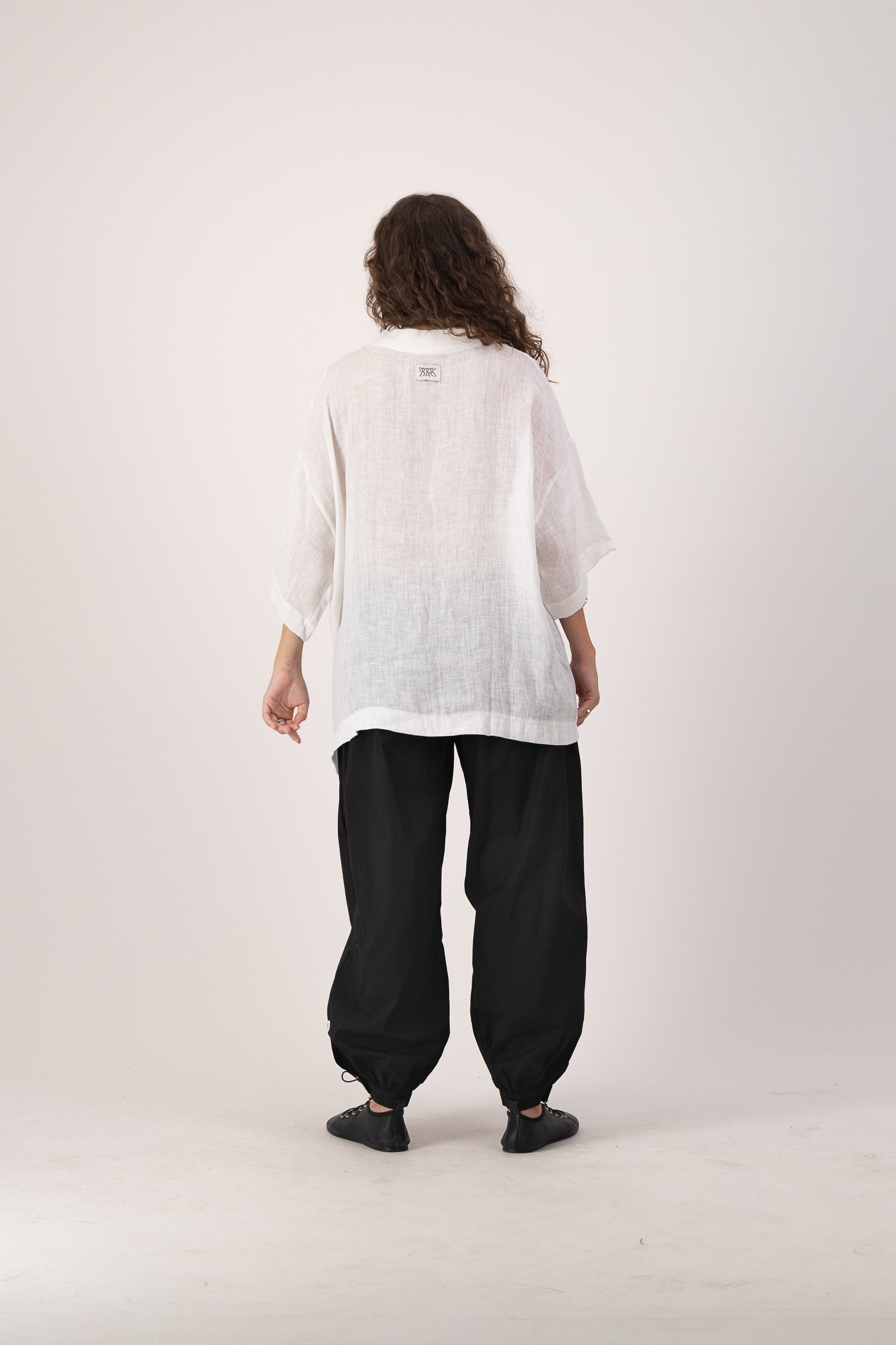 Square Tee - Raw Sheer