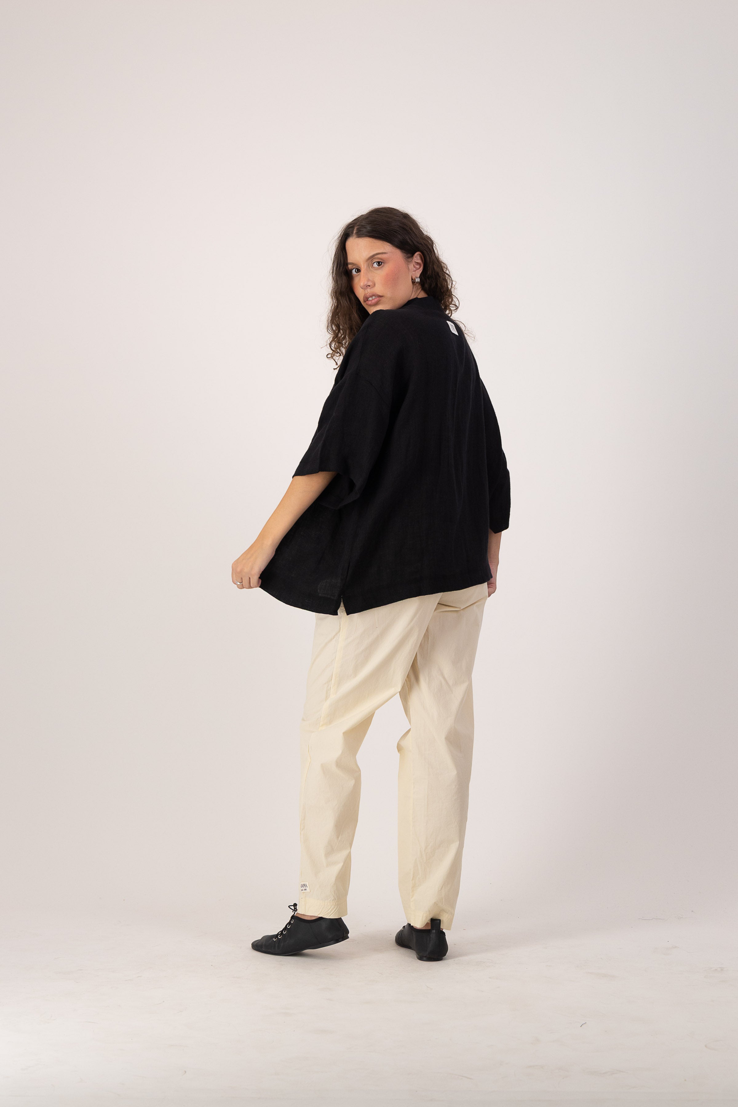 Square Tee - Midnight Sheer