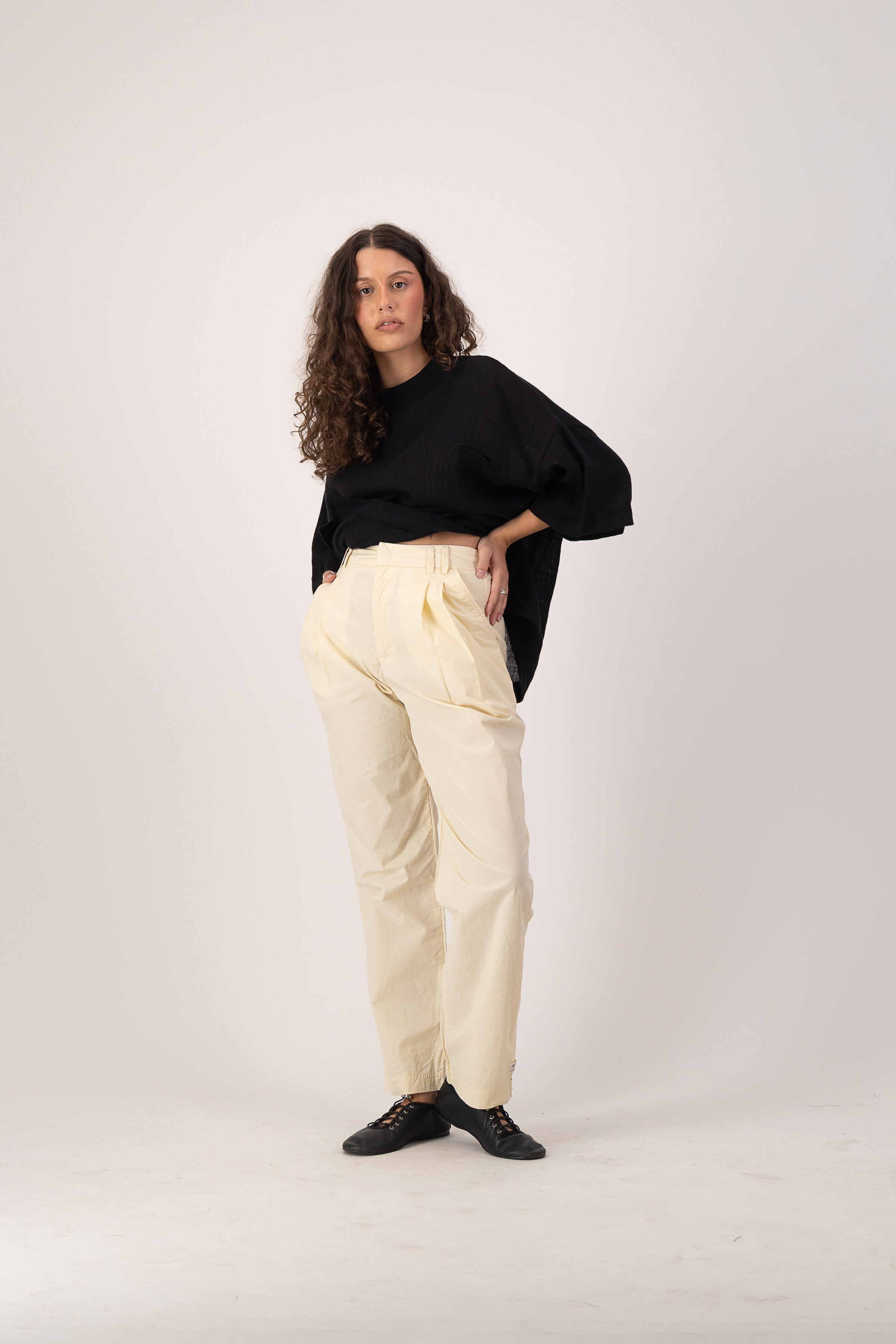 Square Tee - Midnight Sheer
