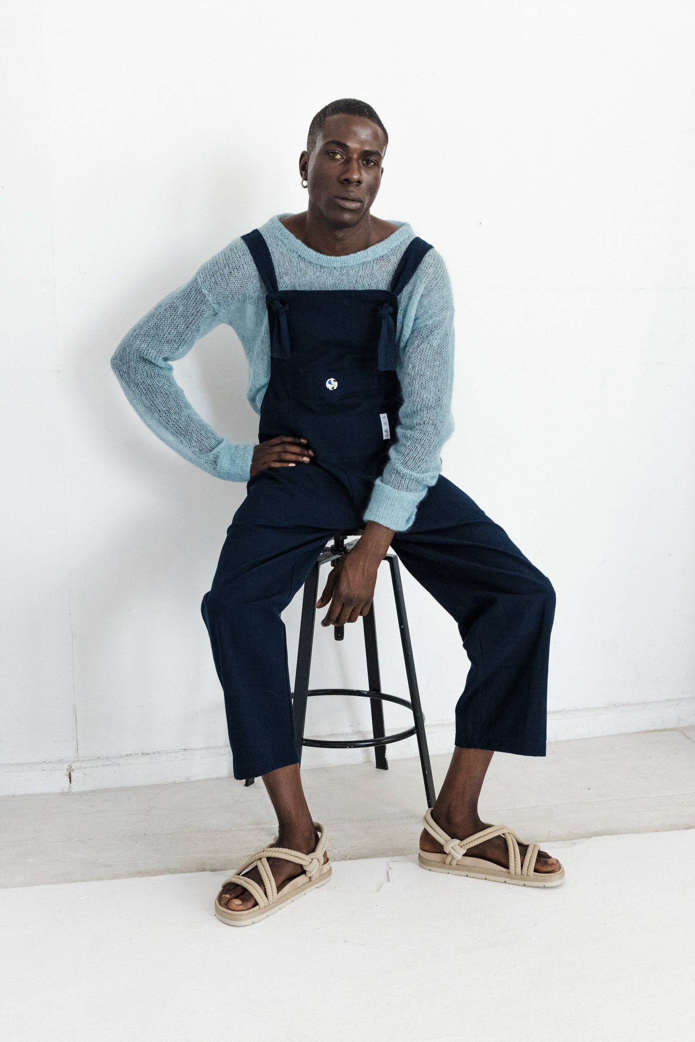 Classic Dungarees - Navy