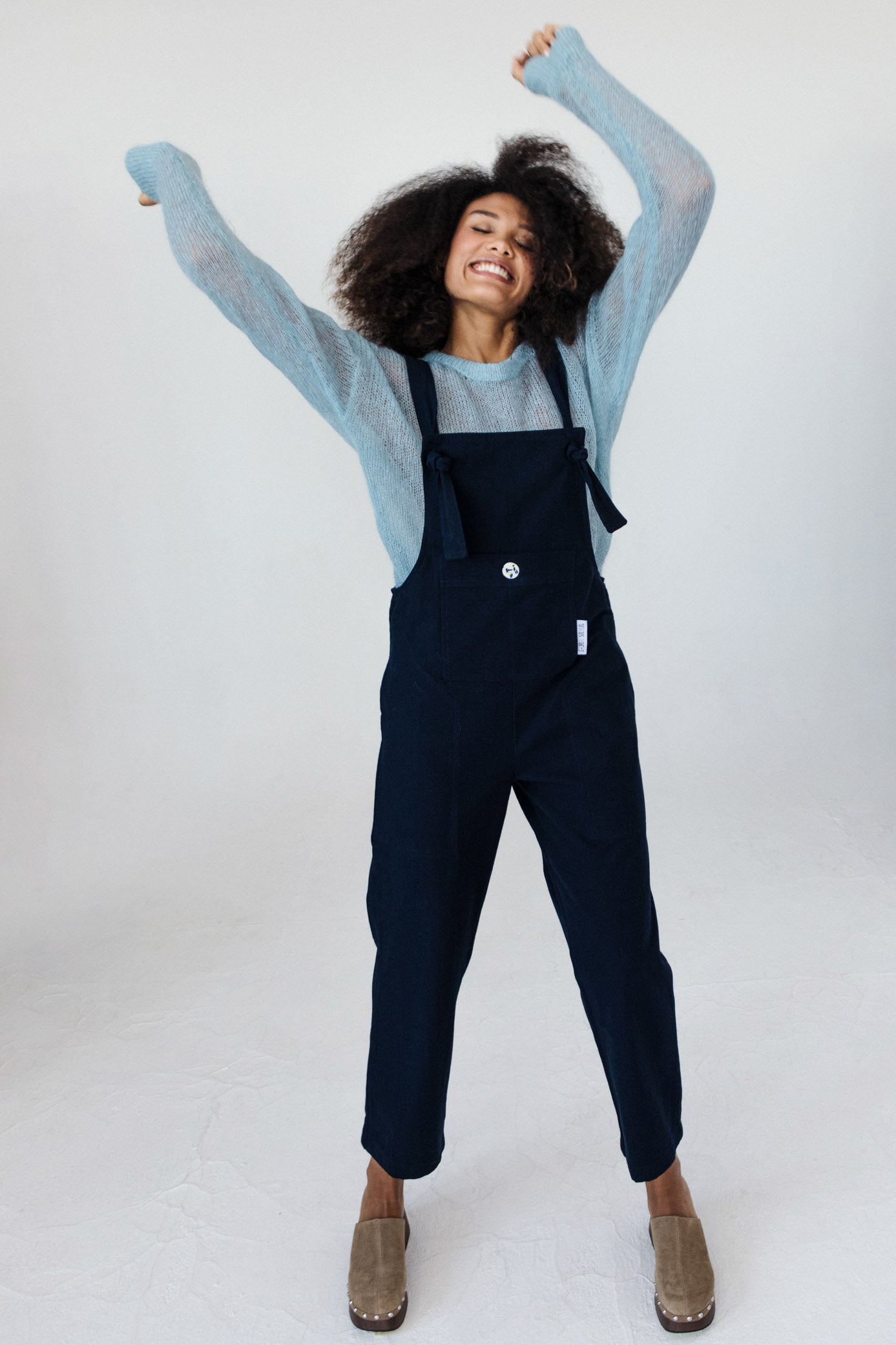 Classic Dungarees - Navy