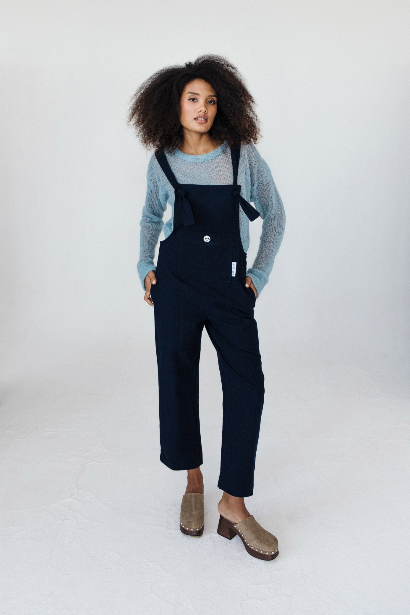 Classic Dungarees - Navy